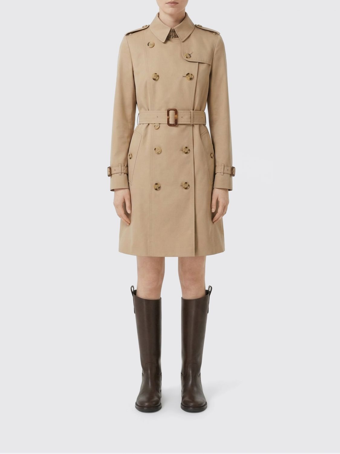 Burberry Burberry Jacket Woman Honey Size M / US 6-8 / IT 42-44 - 1 Thumbnail