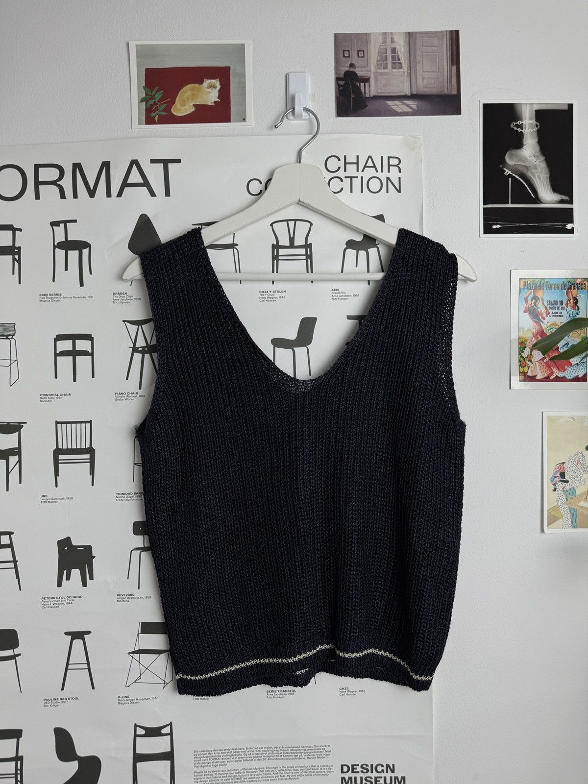 Fendi Vintage 90s Fendi crochet vest top M designer old money rare Size M / US 6-8 / IT 42-44 - 2 Thumbnail