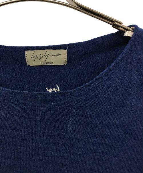 Yohji Yamamoto Yohji Yamamoto pour homme Bicolor cashmere knit Size US L / EU 52-54 / 3 - 3 Thumbnail