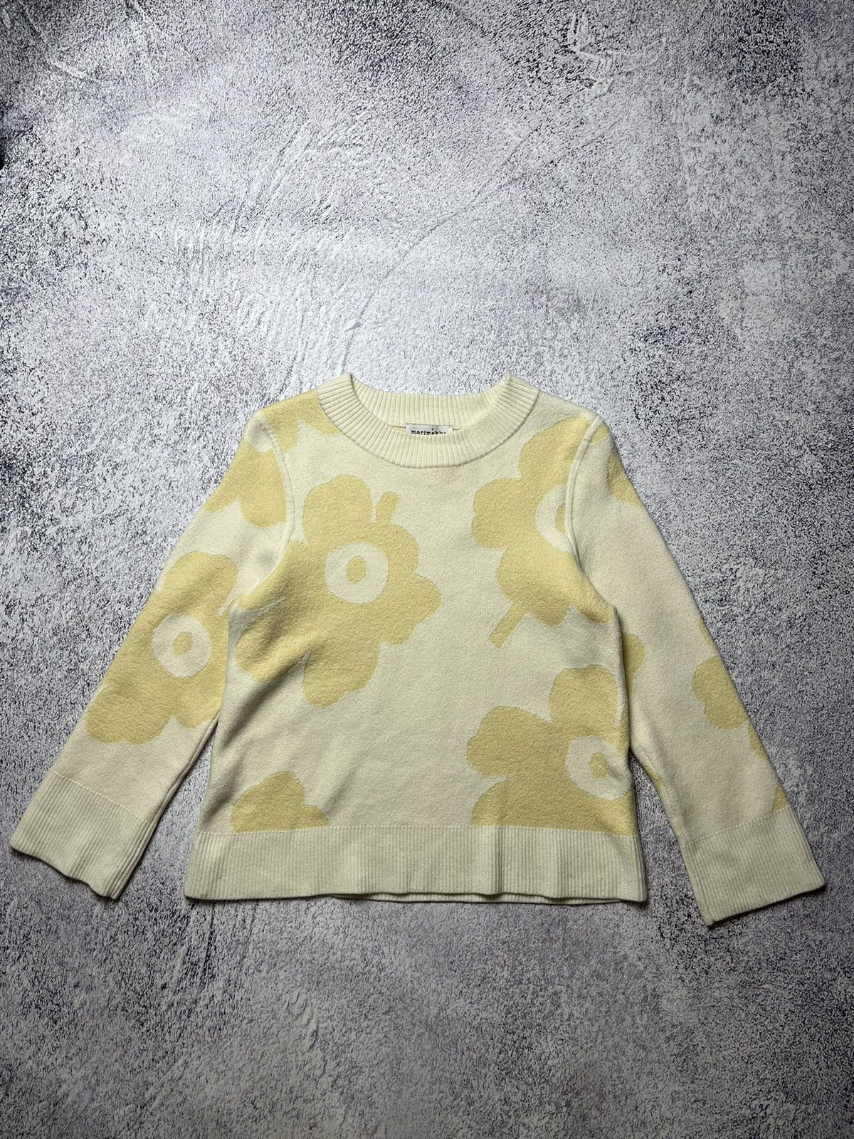 Onnekas unikko knitted pullover sale