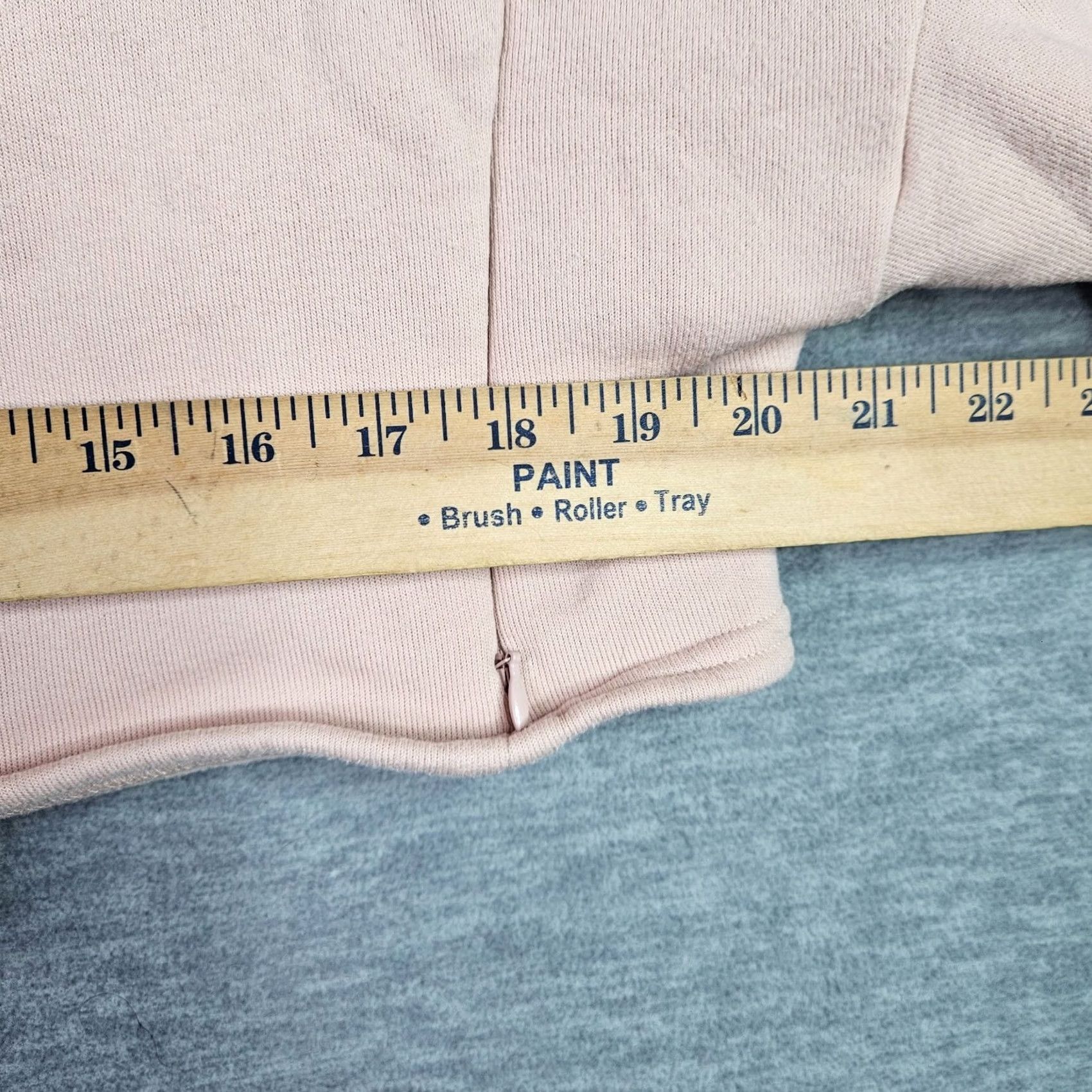 Alo ALO Yoga Hoodie Women's S Pink Cropped Zip Fleece Sweatshirt Cardigan Casual Sleeve Crew Neck Regular Size Type: Regular, Brand: ALO Size S / US 4 / IT 40 - 4 Thumbnail