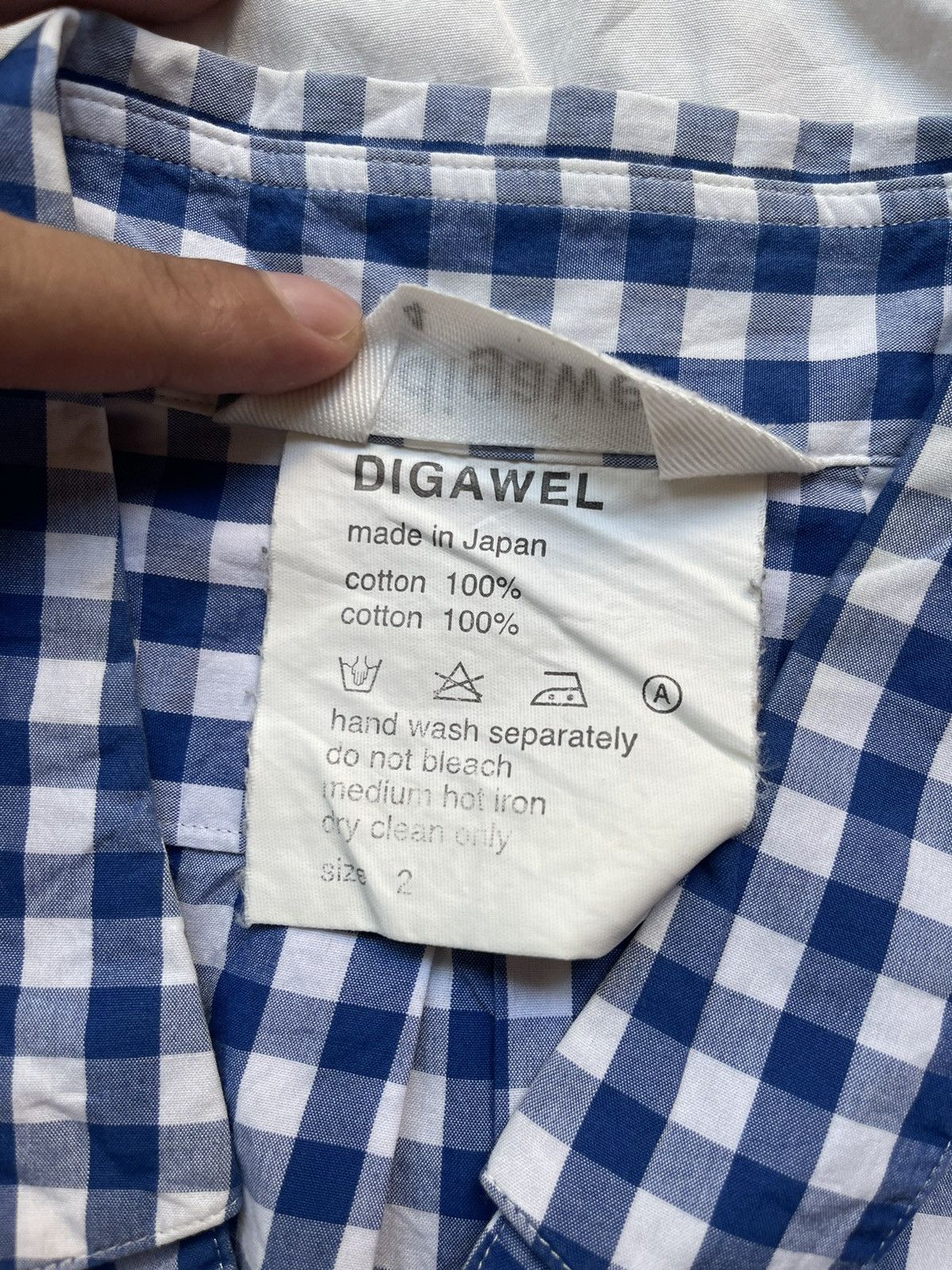 DIGAWEL Digawel Japanese Brand Shirts Size US M / EU 48-50 / 2 - 5 Thumbnail