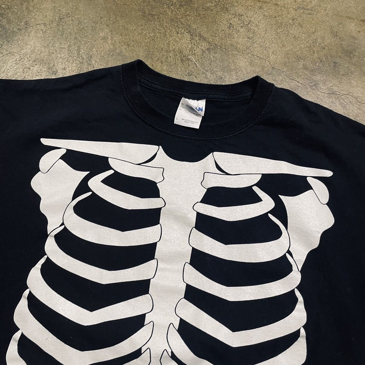Designer × Streetwear × Vintage Vintage Y2K Skeleton Anatomy