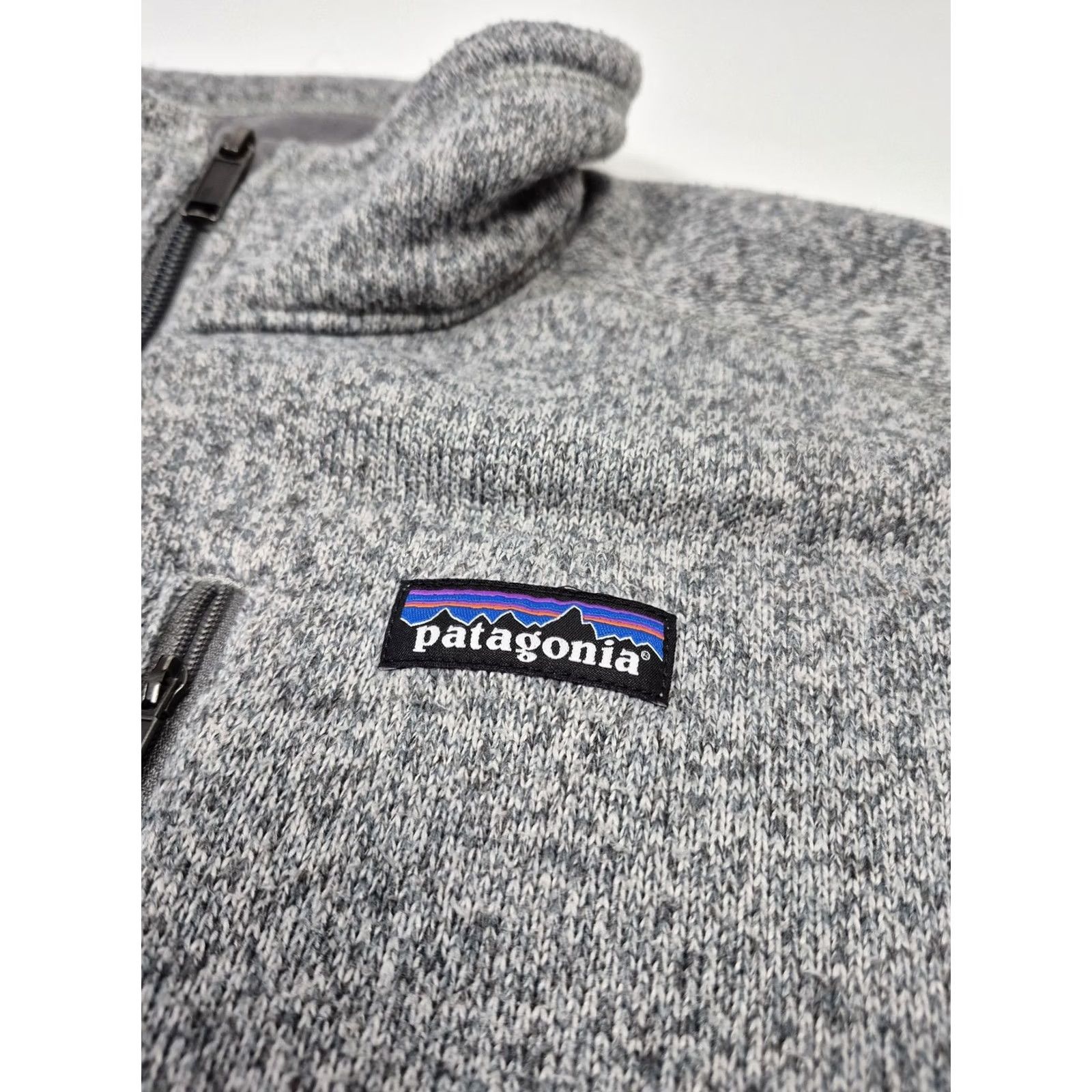 Patagonia Patagonia Better Sweater 1/4 Zip Fleece Pullover Men's Large Gray Company Logo Size US L / EU 52-54 / 3 - 4 Thumbnail