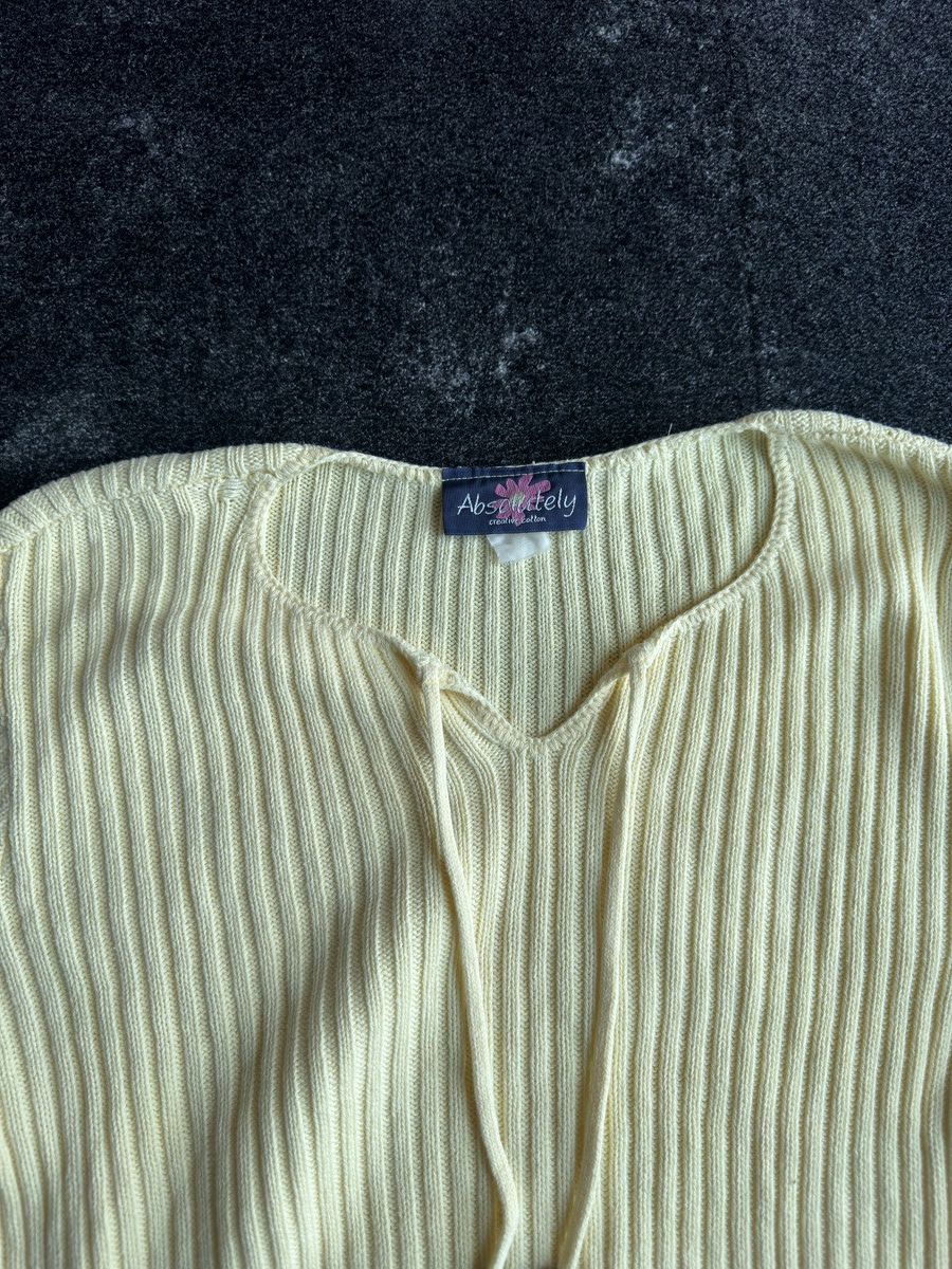 Vintage 1990S ABSOLUTELY CREATIVE COTTON SWEATER Size M / US 6-8 / IT 42-44 - 3 Thumbnail