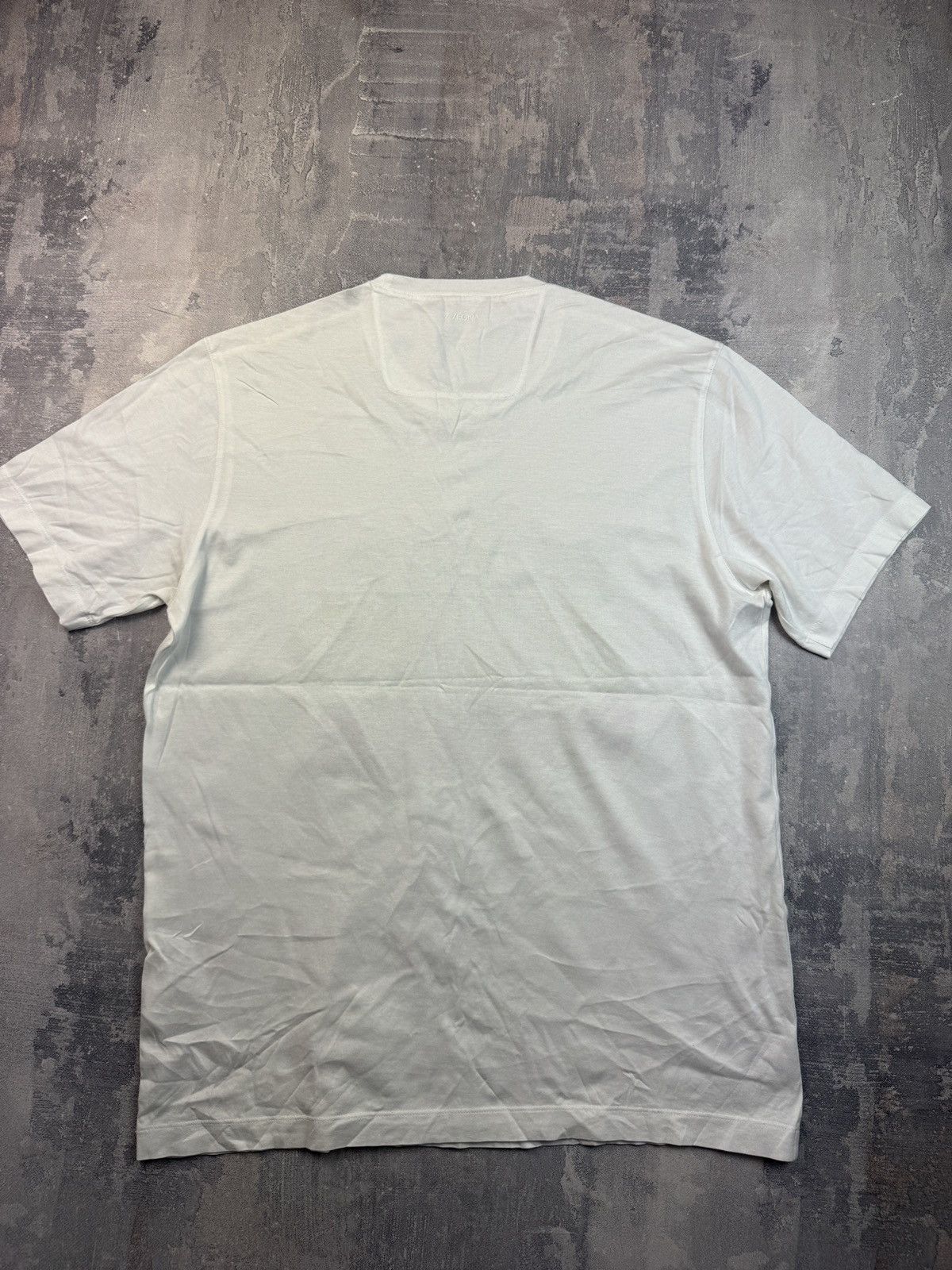 Z Zegna White Tee Ermenegildo Zegna Z ZEGNA New Collection Size US M / EU 48-50 / 2 - 6 Thumbnail