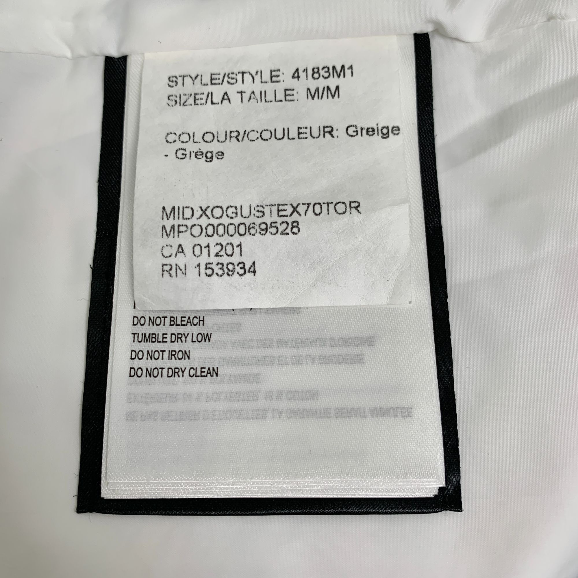 Canada Goose Canada Goose White Hooded Down Jacket (Size M) Size M / US 6-8 / IT 42-44 - 3 Thumbnail