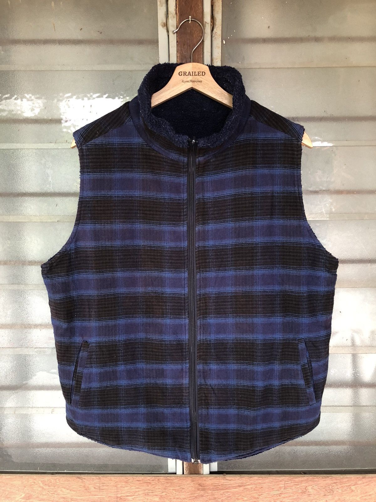 If Six Was Nine Vintage Go Hemp Stripe Vest Size US L / EU 52-54 / 3 - 1 Thumbnail