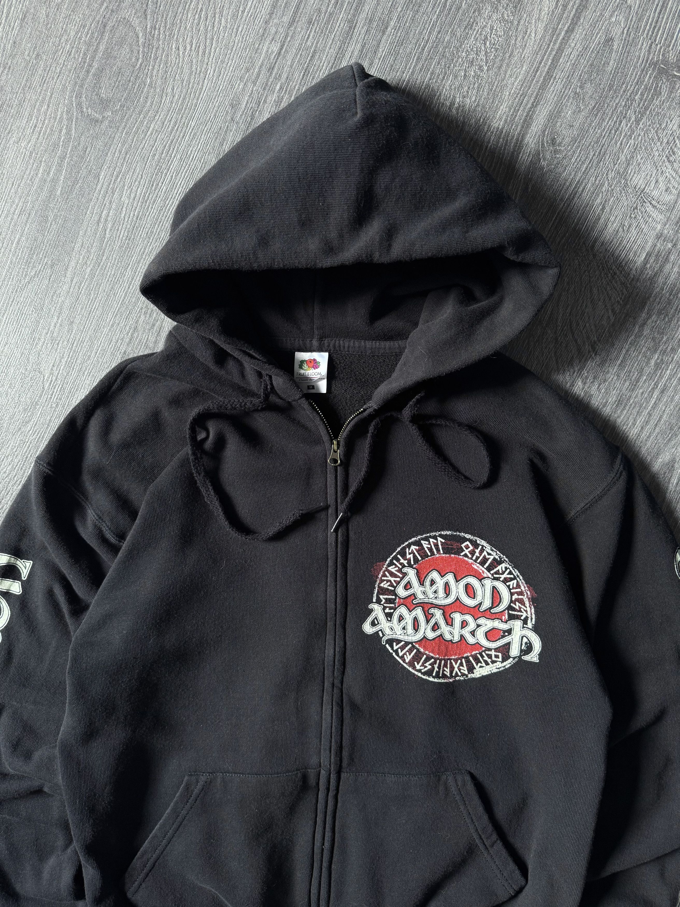 Band Tees Vintage Amon Amarth "One Against All" Zip Hoodie Size US S / EU 44-46 / 1 - 4 Thumbnail