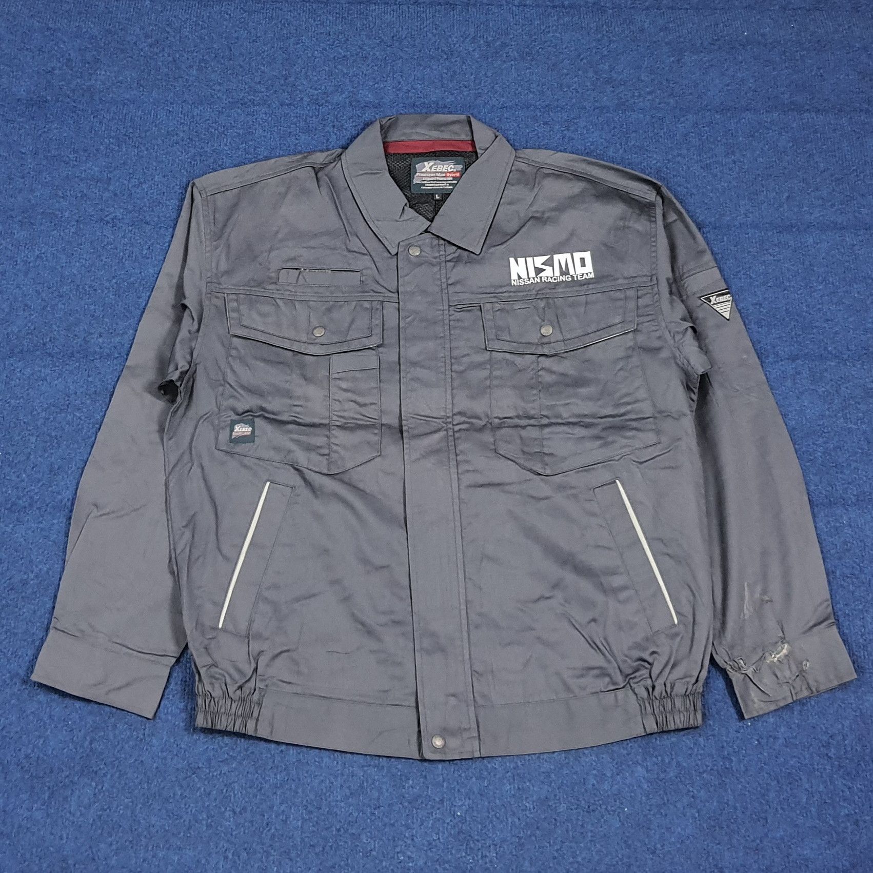 Japanese Brand Vintage Nismo Nissan Racing Custom Logo Jacket C283N14 Size US M / EU 48-50 / 2 - 3 Thumbnail