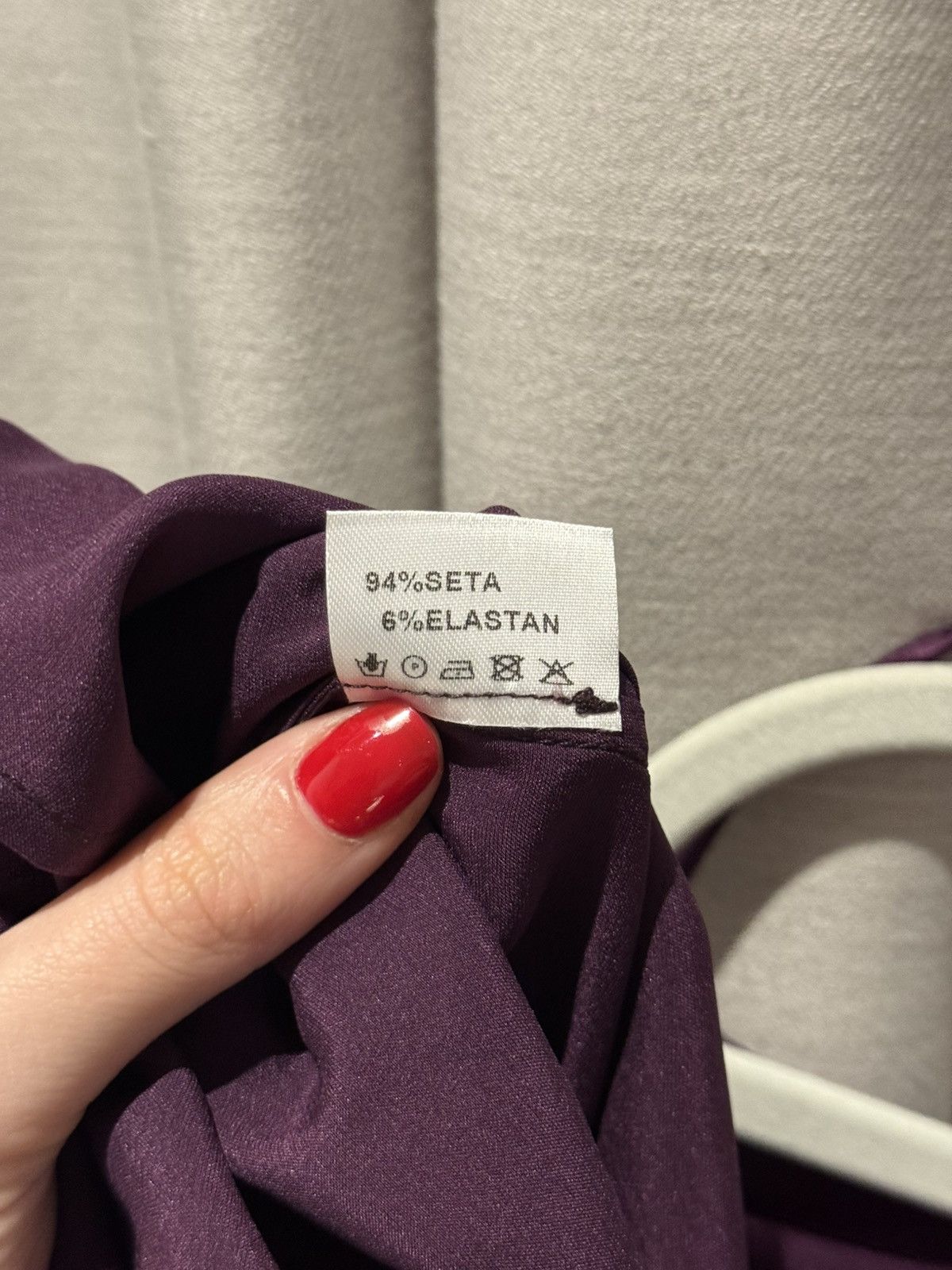 Other Silk Purple Midi Dress Size S / US 4 / IT 40 - 5 Thumbnail