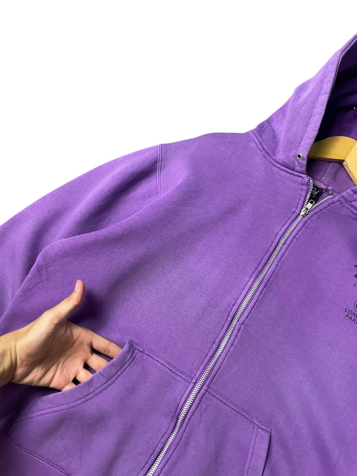 Stussy Stussy 90’s World Tour Masterpiece Hoodies (100) Size US M / EU 48-50 / 2 - 6 Thumbnail