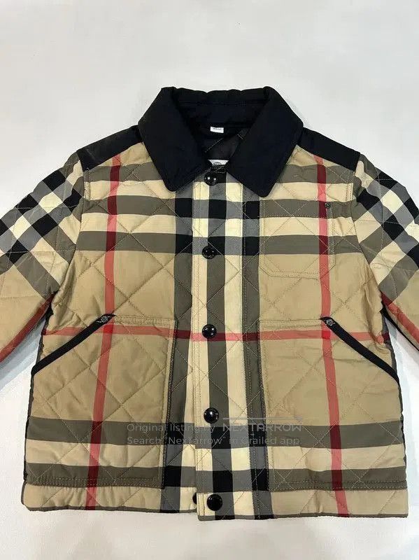 Burberry Burberry Winter Brown Quilted Short Jacket. Size S / US 4 / IT 40 - 2 Thumbnail