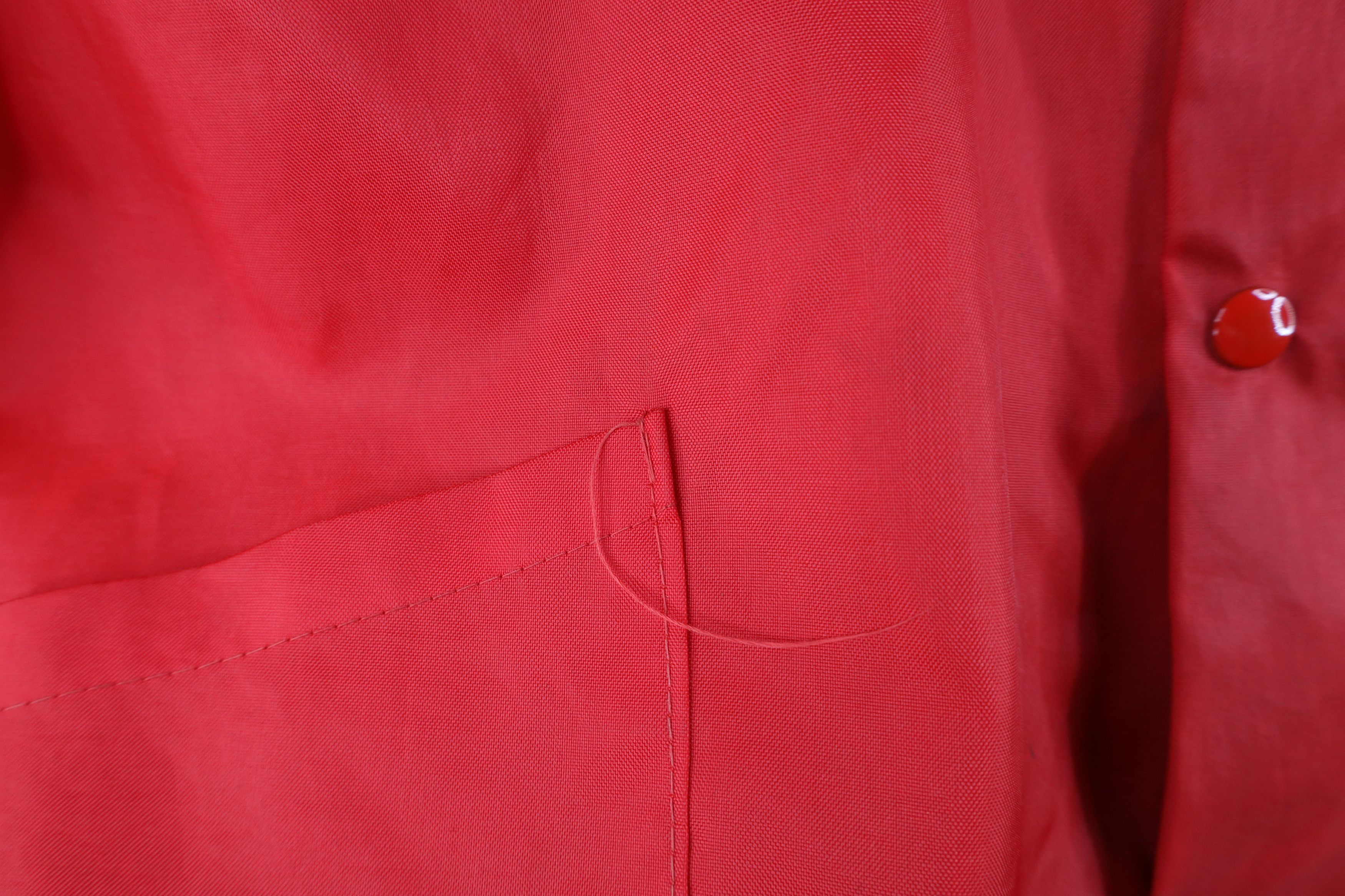 Vintage Vintage 60s 70s Streetwear Coaches Windbreaker Jacket Red Size US XL / EU 56 / 4 - 6 Thumbnail