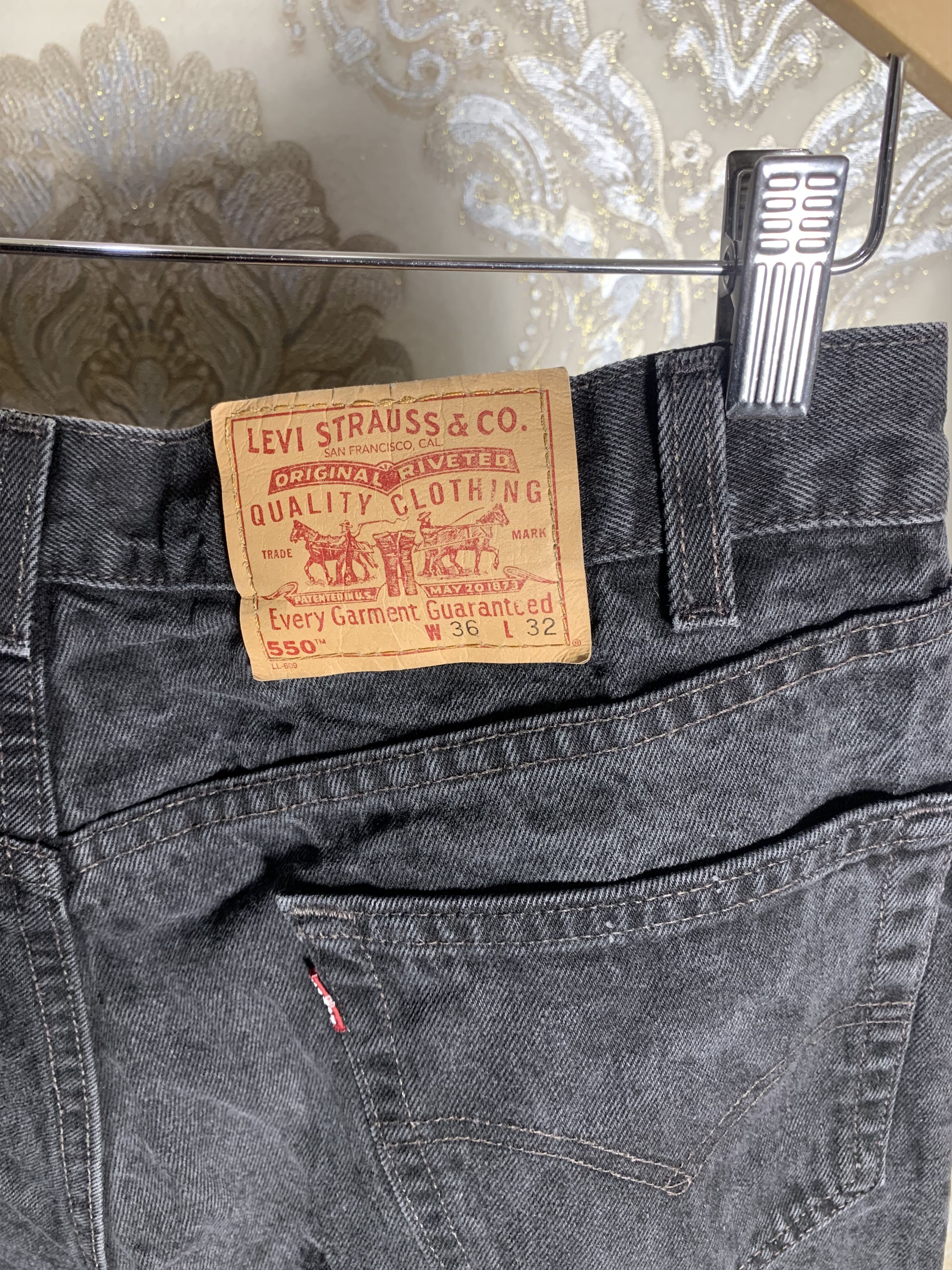 Levi's Vintage Clothing VINTAGE LEVIS 550 MADE IN USA RETRO DENIM JEANS DESIGNER 90s Size US 36 / EU 52 - 6 Thumbnail