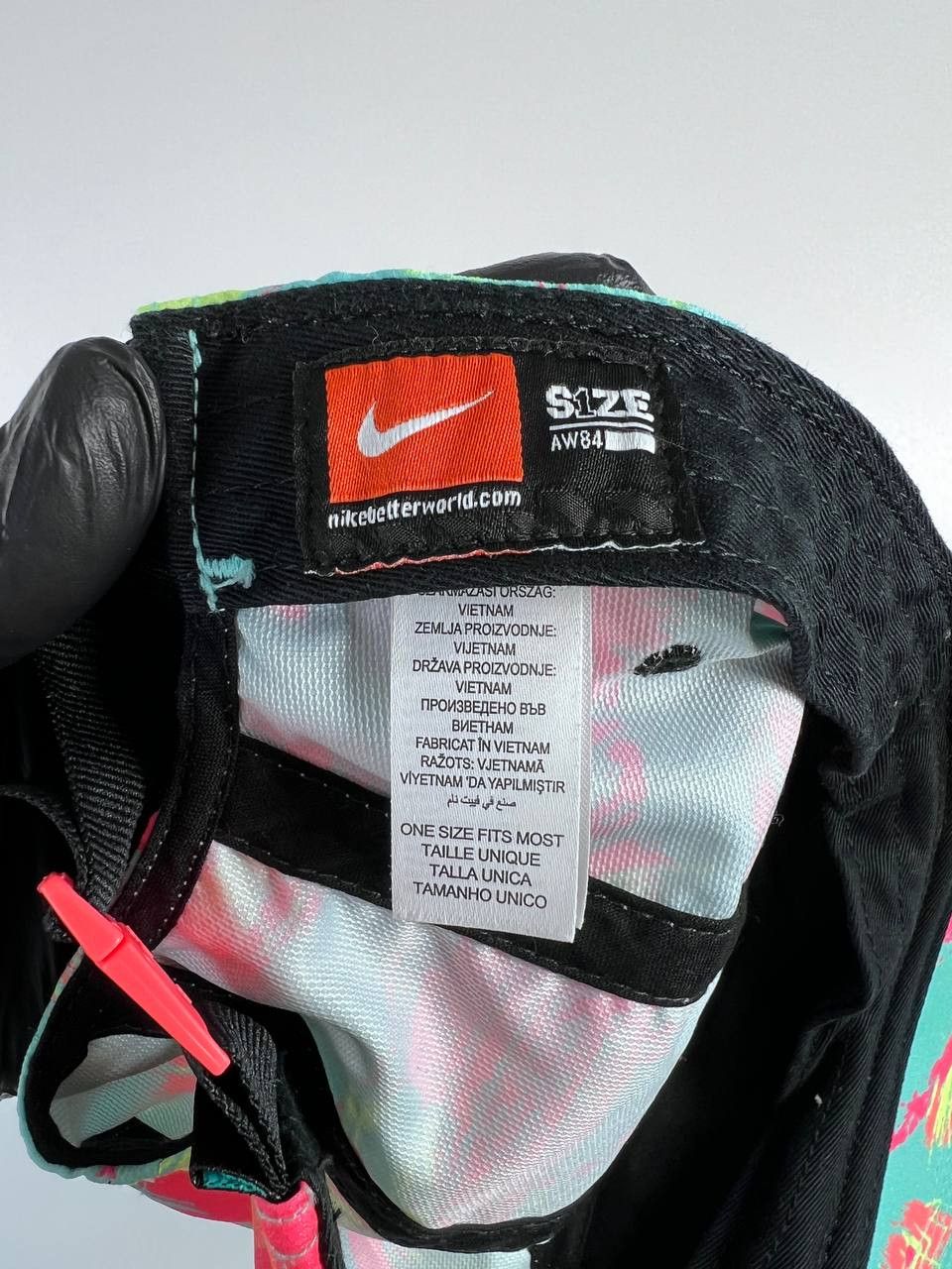 Nike Nike AW84 5 Panel Cap Multicolor Abstract Pattern ONE SIZE Size ONE SIZE - 6 Thumbnail