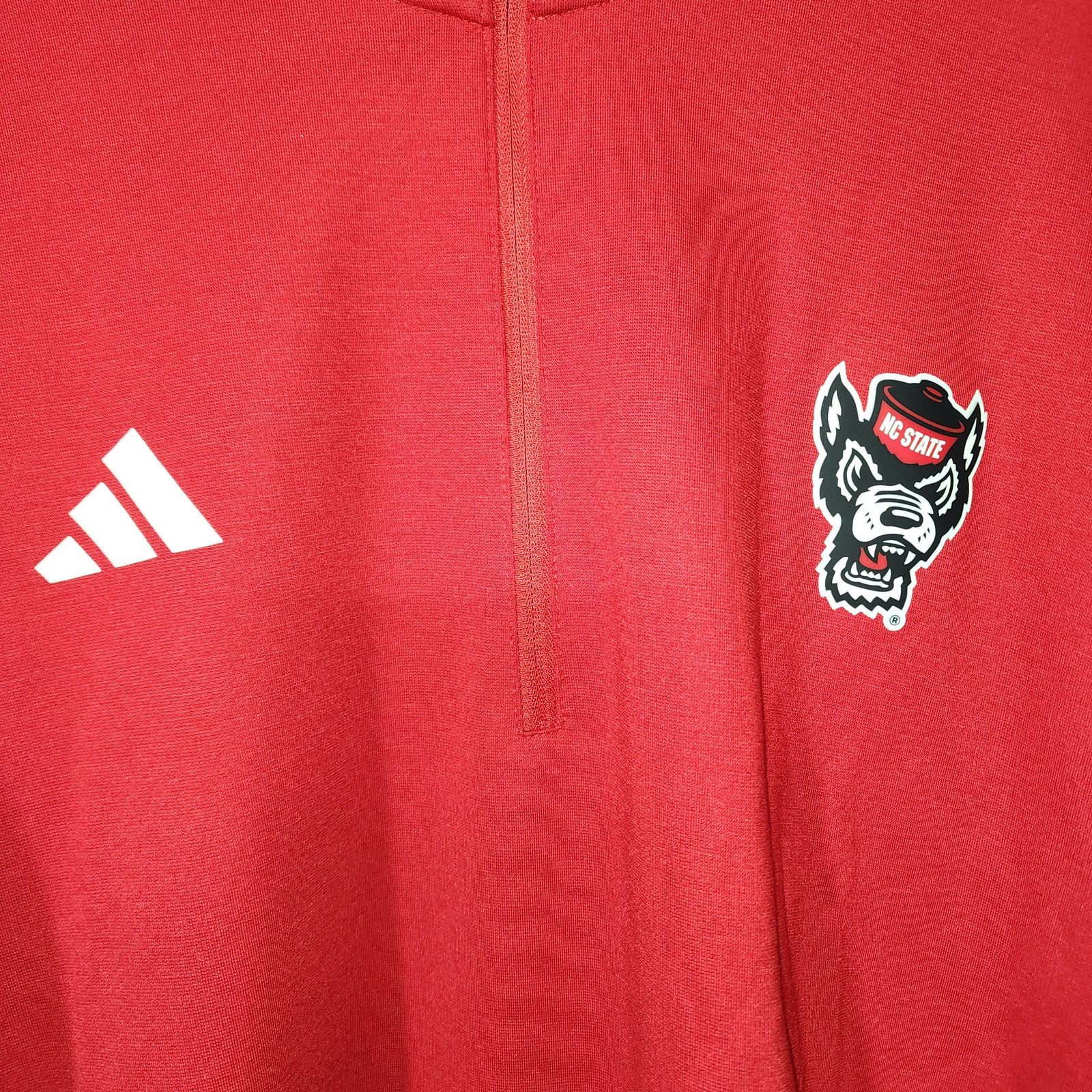 Adidas Adidas elevated 1/4 zip NC State men 2XL Size US XXL / EU 58 / 5 - 5 Thumbnail