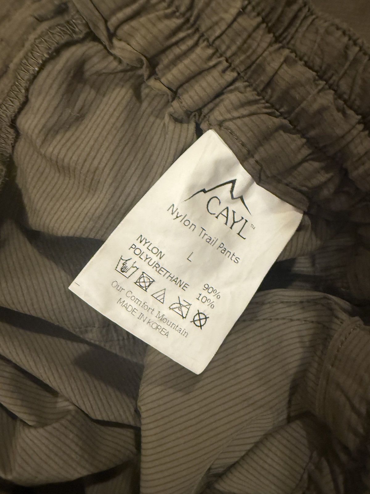 CAYL Trail Pant - Olive Size US 32 / EU 48 - 6 Thumbnail