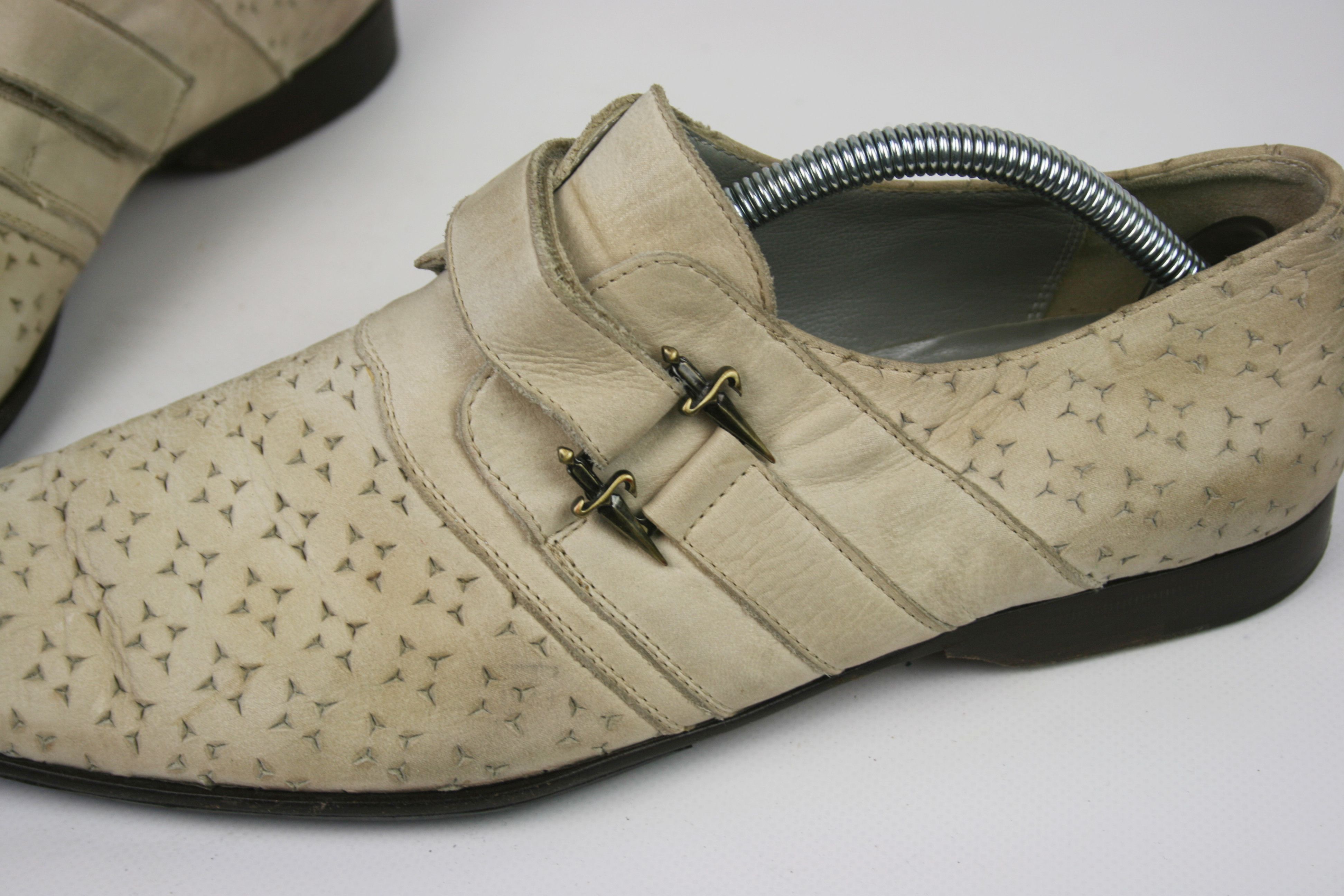 Paciotti 00S Avant Garde Leather Low Derby Vintage Size US 8.5 / EU 41-42 - 5 Thumbnail