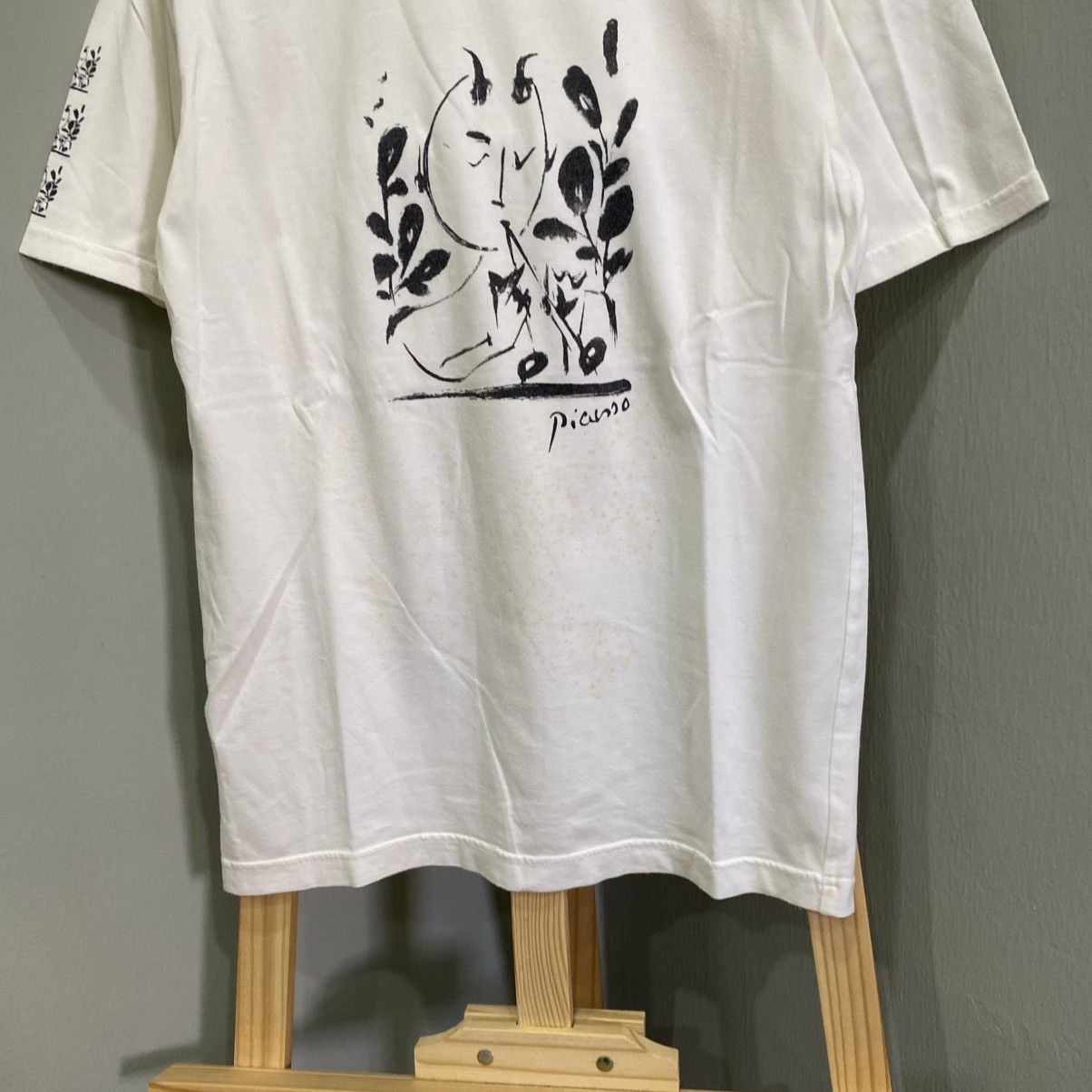 Paloma Picasso Vintage Pablo Picasso Faune Aux Branchages Graphic T Shirt Size US M / EU 48-50 / 2 - 4 Thumbnail