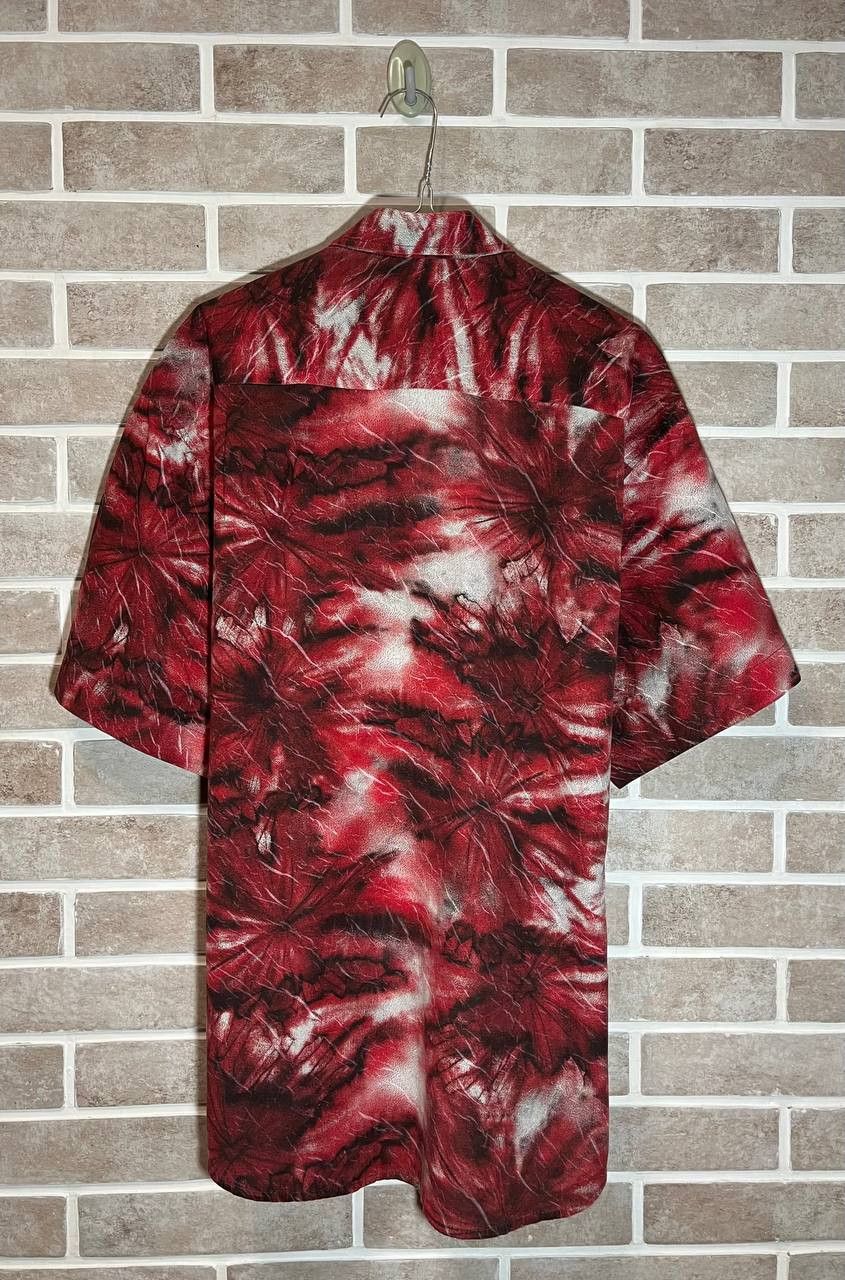 Tommy Hilfiger Tommy Hilfiger Floral Short Sleeve Button Up Shirt lightning Size US XL / EU 56 / 4 - 4 Thumbnail