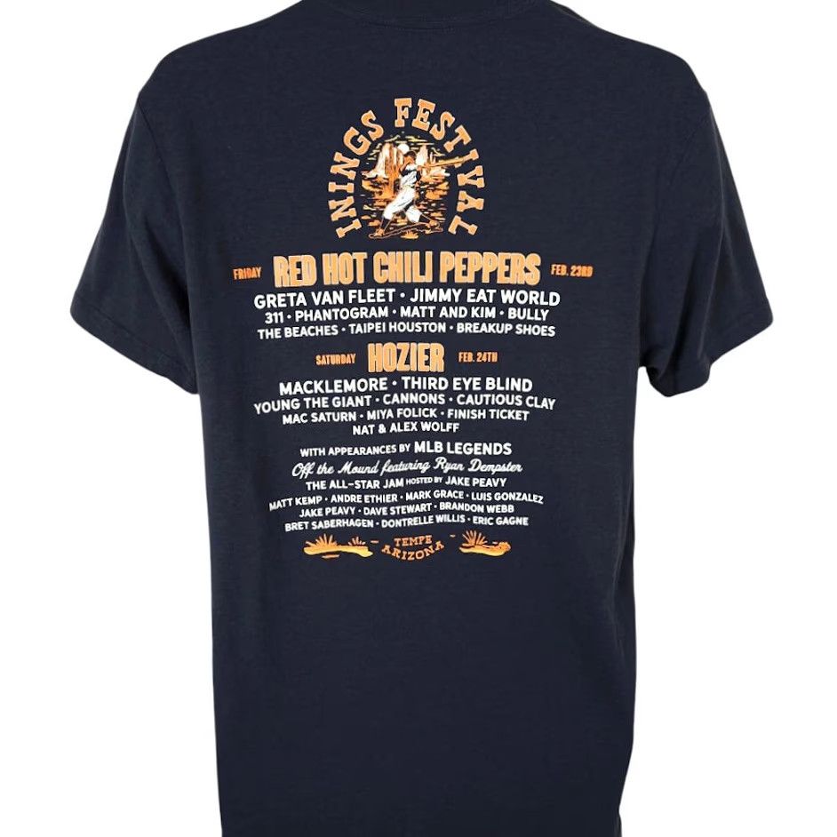 Vintage Innings Festival T Shirt Mens Size Large Blue 2024 Red Hot Chili Peppers Size US L / EU 52-54 / 3 - 4 Thumbnail