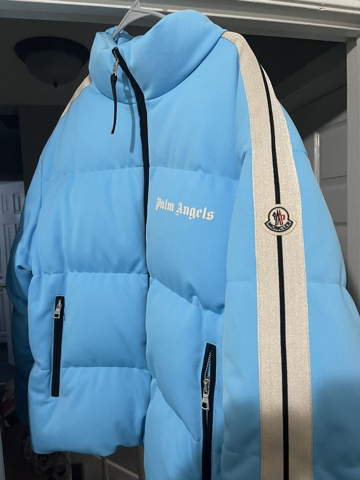 Moncler × Palm Angels MONCLER GENIUS X 8 MONCLER PALM ANGELS Rodman Down Jacket Size US XL / EU 56 / 4 - 2 Thumbnail
