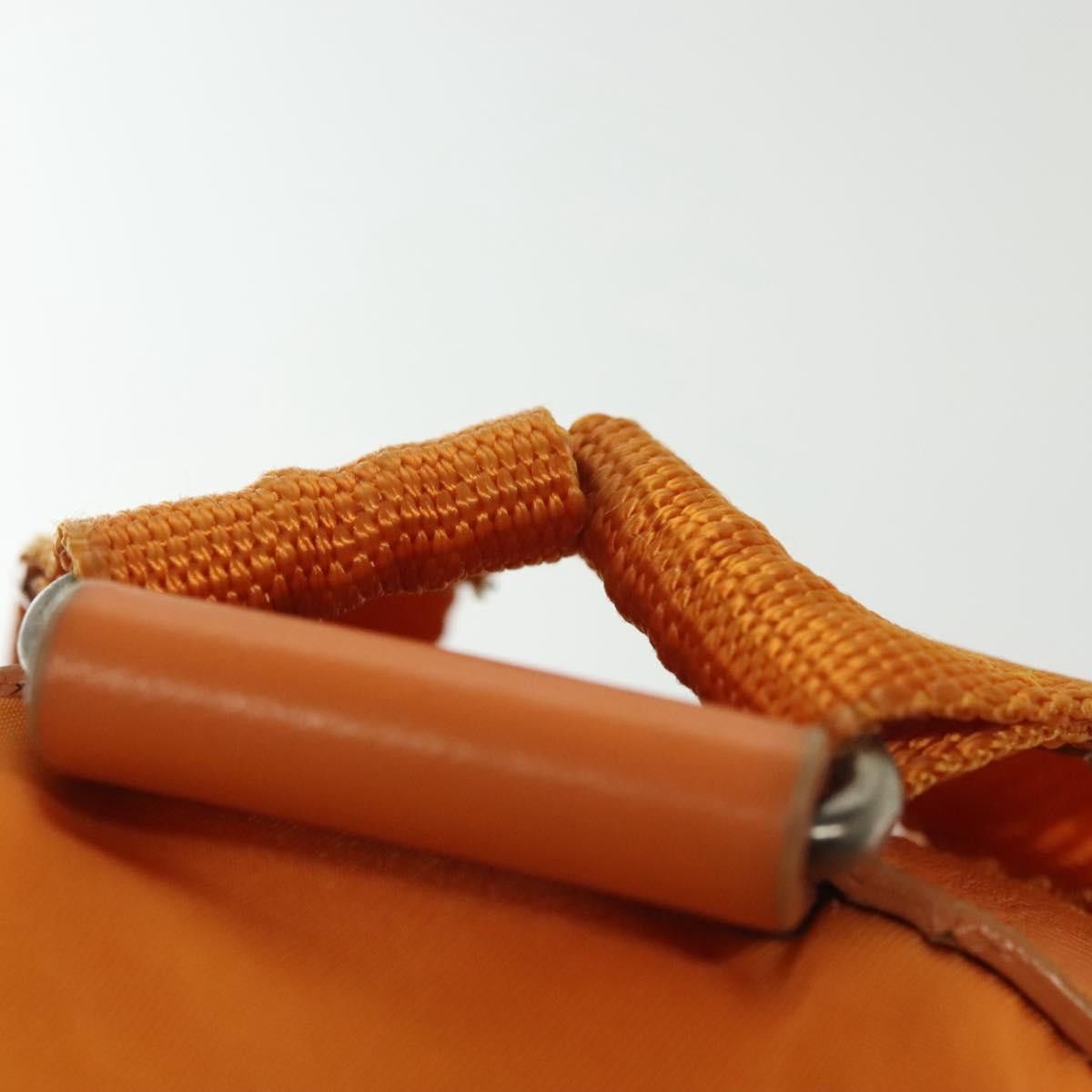 Prada PRADA Backpack Nylon Orange Silver Size ONE SIZE - 9 Thumbnail