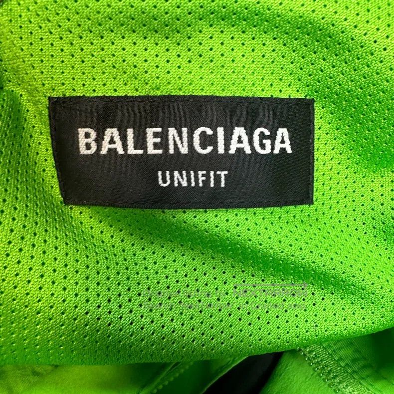 Balenciaga Balenciaga Neon green color block windbreaker Size US S / EU 44-46 / 1 - 5 Thumbnail