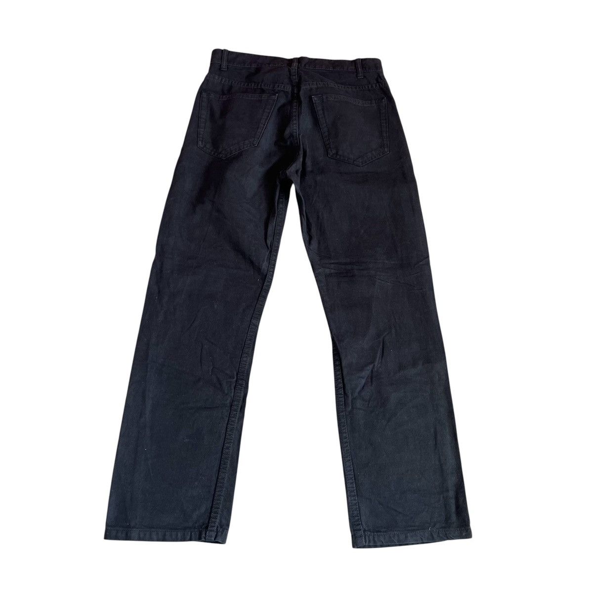 Comme des Garcons Tao cdg AD2010 relaxed fit straight leg black jeans Size US 31 - 5 Thumbnail