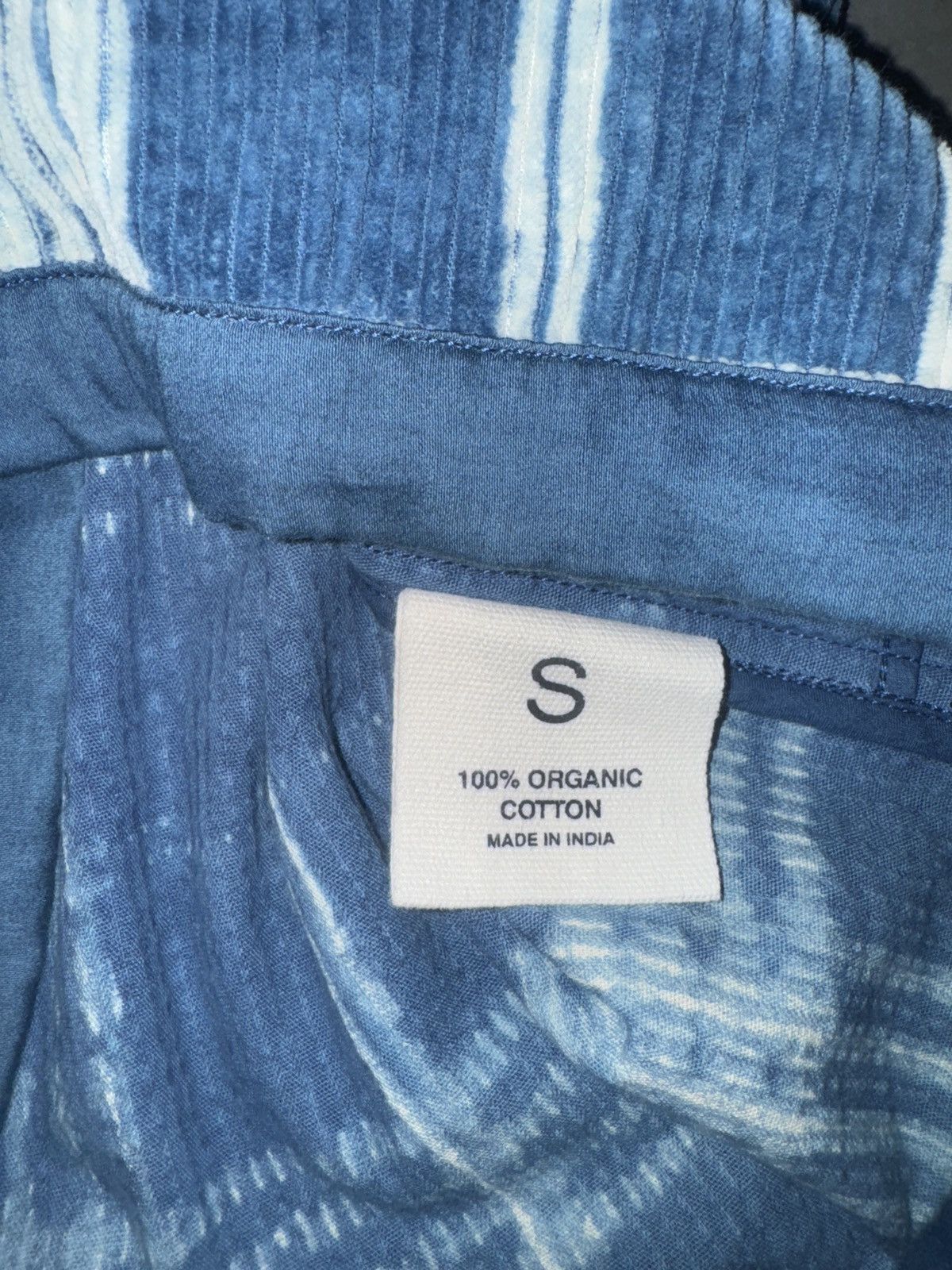 Story Mfg. Polite Pullover in Indigo Check Corduroy Size US S / EU 44-46 / 1 - 6 Thumbnail