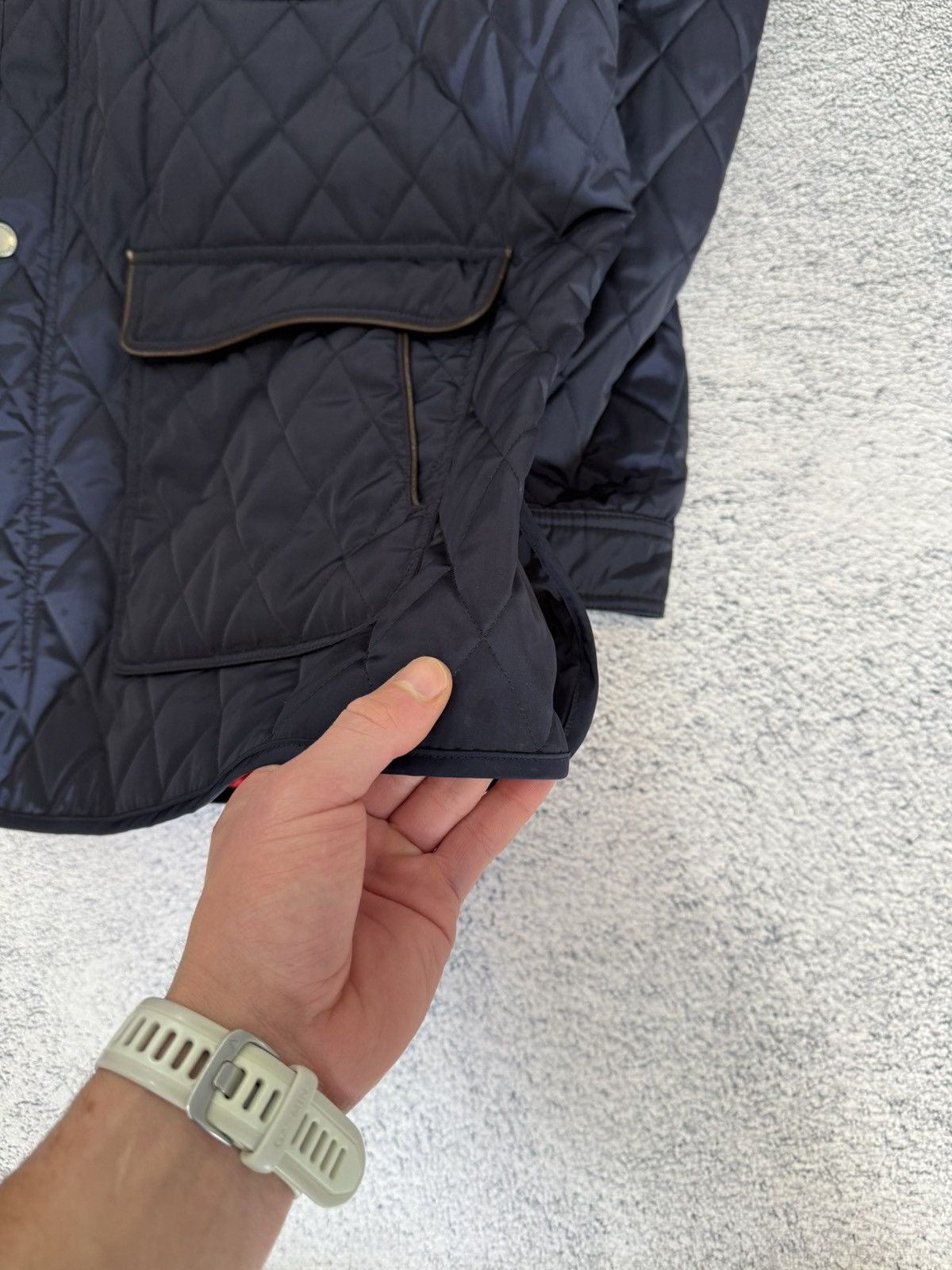 Paul & Shark Paul Shark Quilted Jacket Men 3XL Riri Zippers Lamb Leather Size US XXL / EU 58 / 5 - 22 Thumbnail
