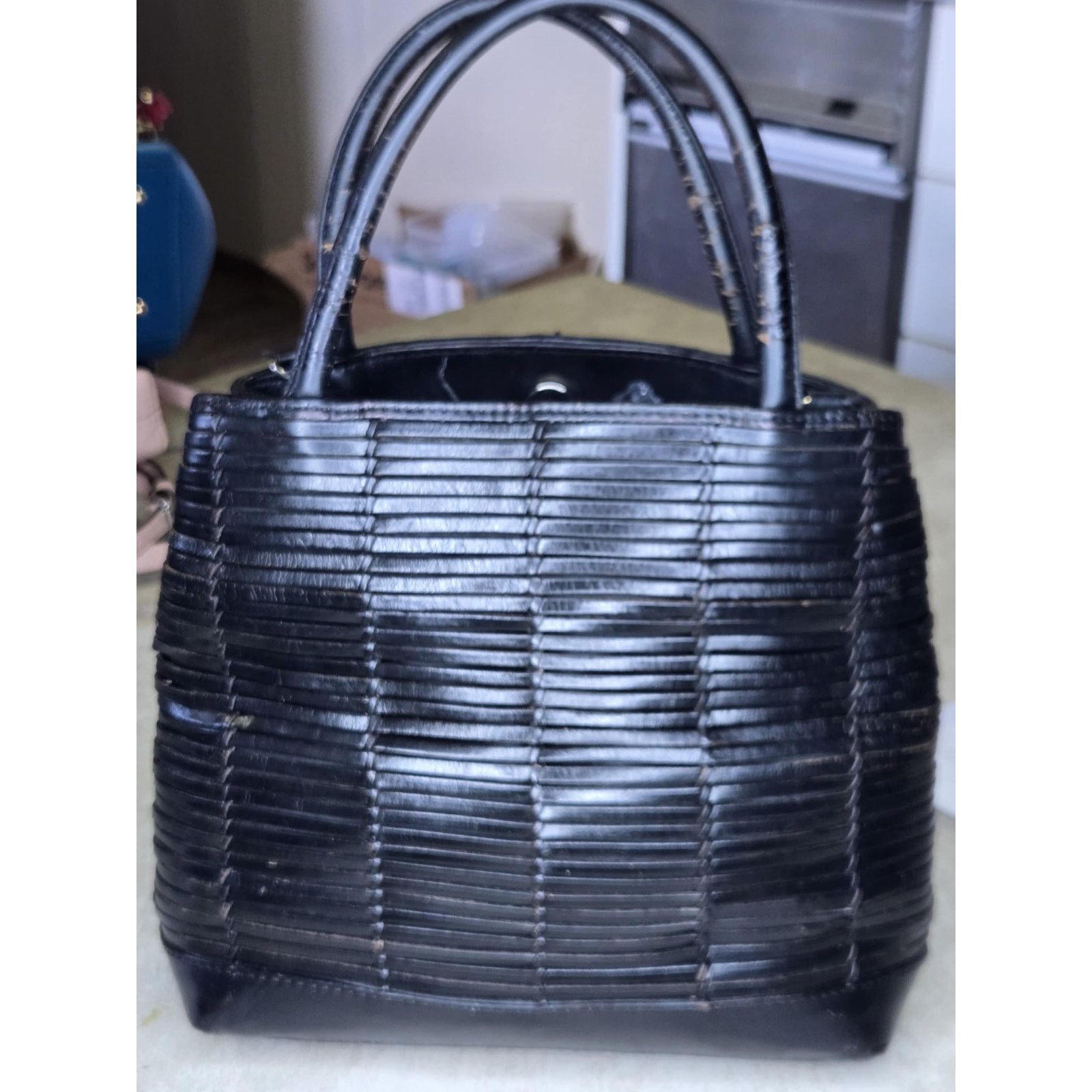 Other Vintage Valerie Stevens black leather bag Size ONE SIZE - 2 Thumbnail