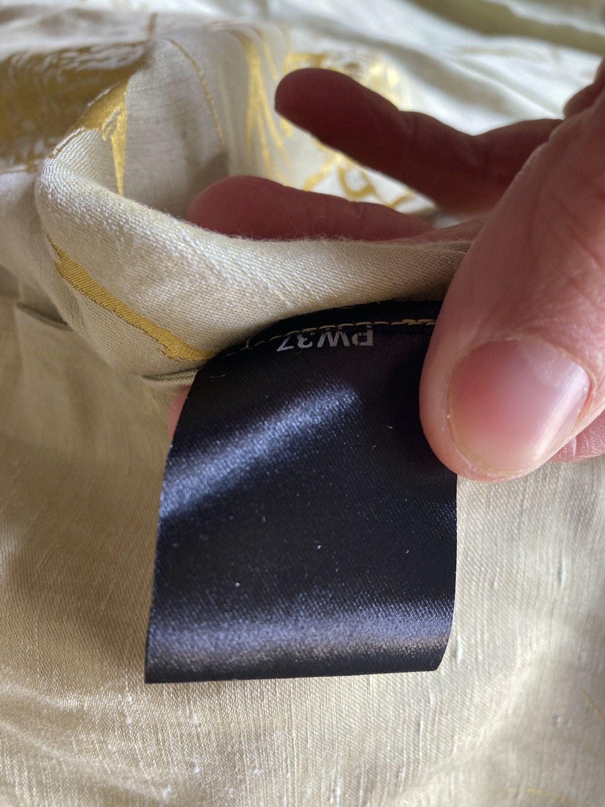 Haider Ackermann FW18 Gold Kimono Size US S / EU 44-46 / 1 - 10 Thumbnail