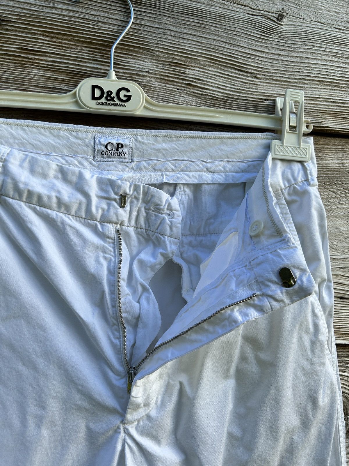 C.P. Company 00s Vintage CP Company SS07 Pants Trousers White Size 48 Size US 32 / EU 48 - 4 Thumbnail