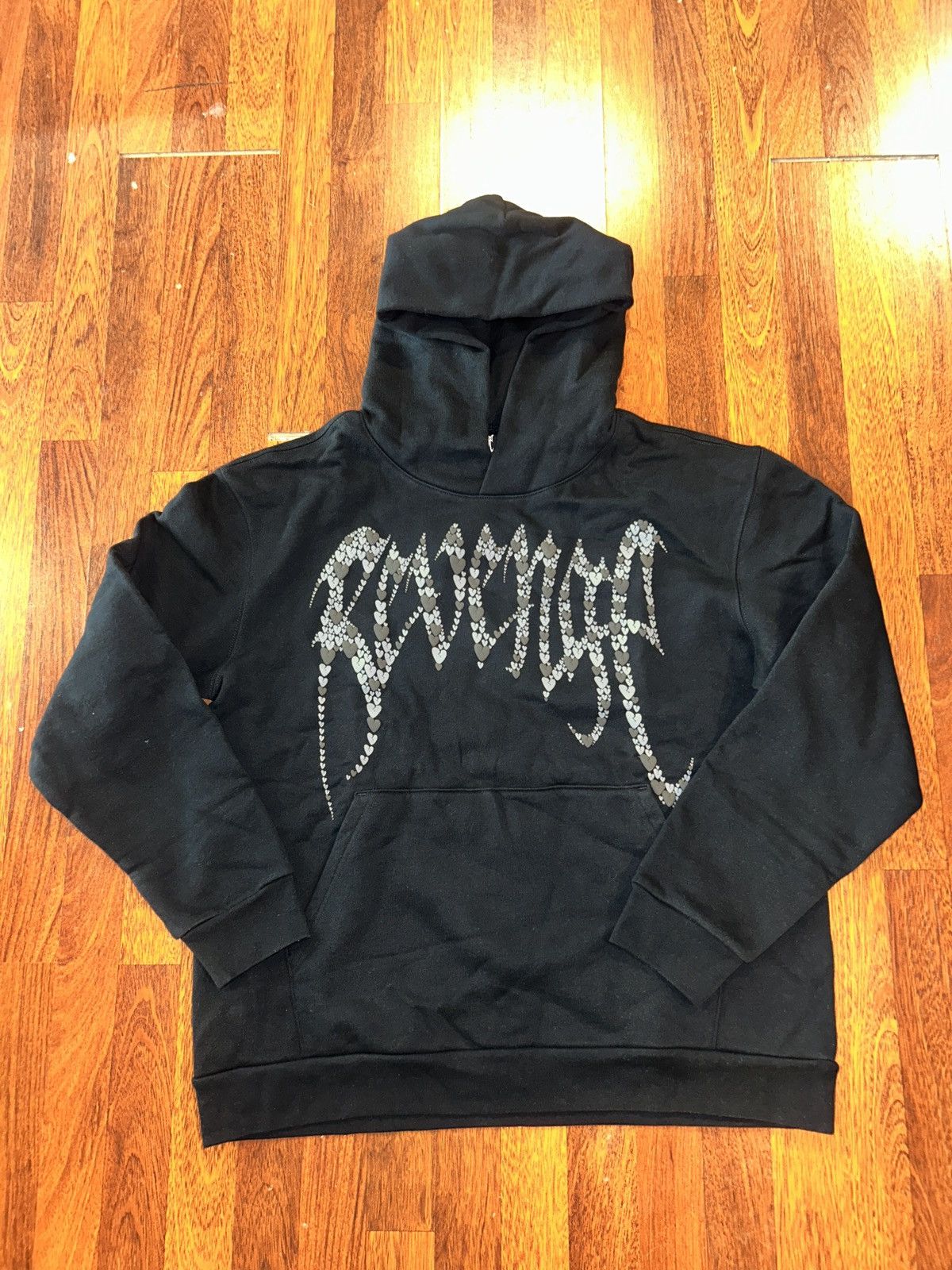 Revenge Revenge Heart Logo Hoodie Black | XL Size US XL / EU 56 / 4 - 1 Thumbnail