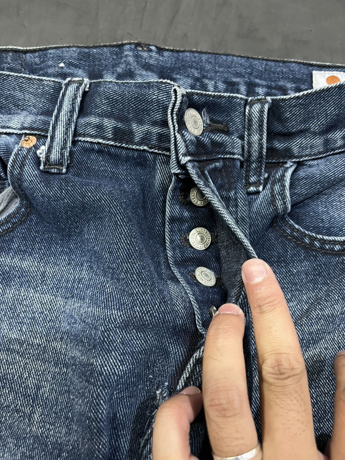 Levis japan indigo blue rare