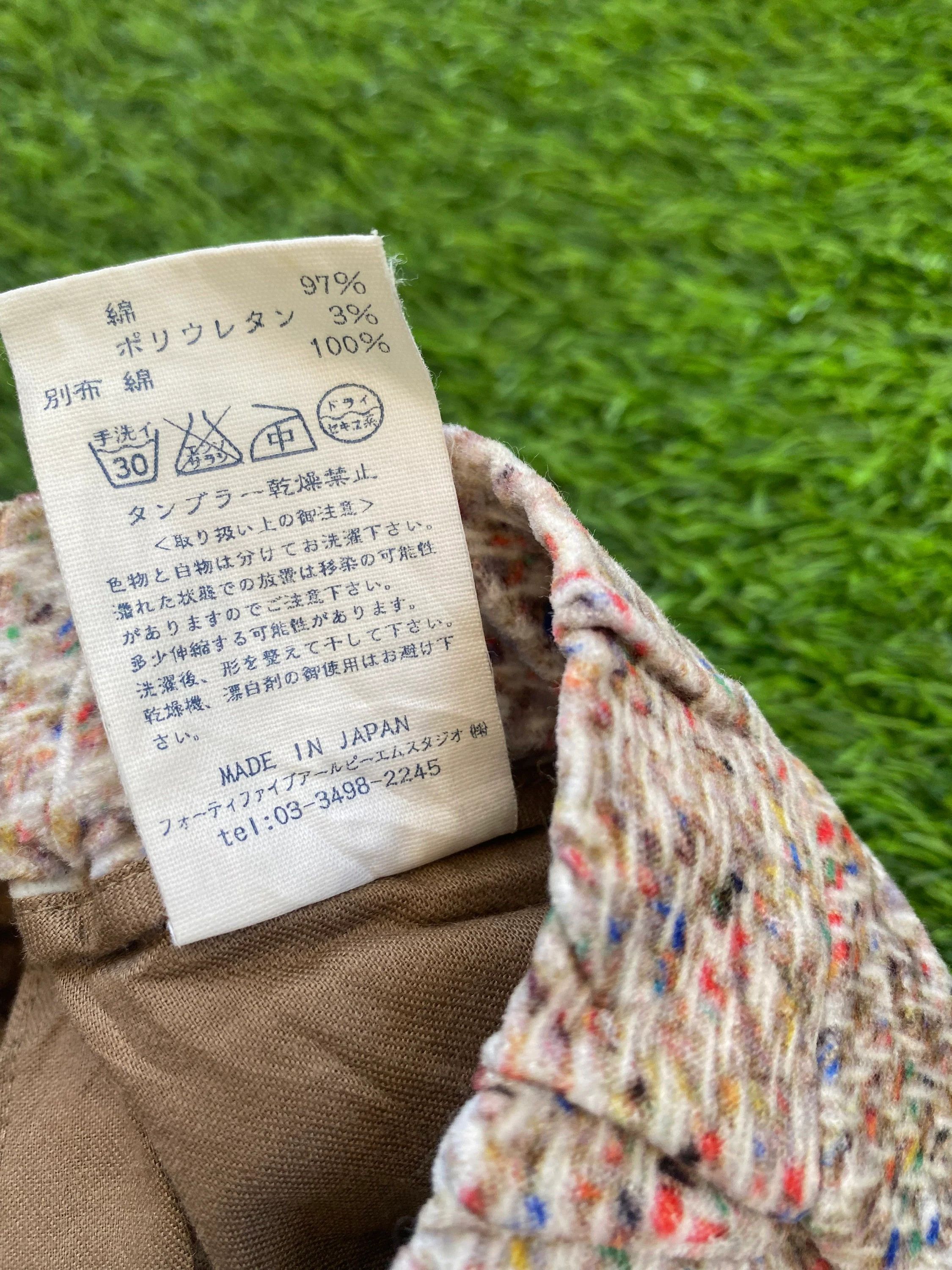 45rpm × Japanese Brand Vintage 45 RPM Unique Pants Size US 30 / EU 46 - 7 Thumbnail