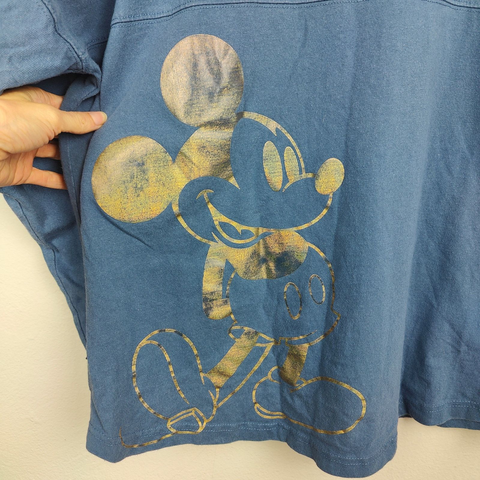 Disney Disney Spirit Jersey Size Medium Blue Golf Holo Foil Mickey Size US M / EU 48-50 / 2 - 7 Thumbnail