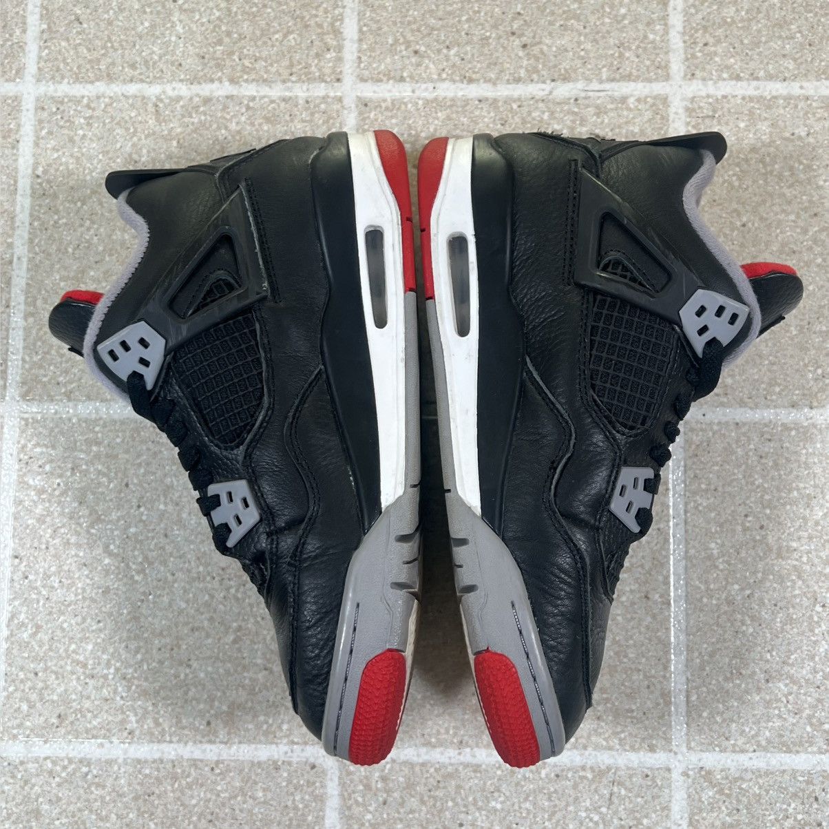 Jordan Brand Nike Jordan 4 Retro Bred Reimagined (GS) 5y / Womens 6.5 Size US 6.5 / IT 36.5 - 8 Thumbnail