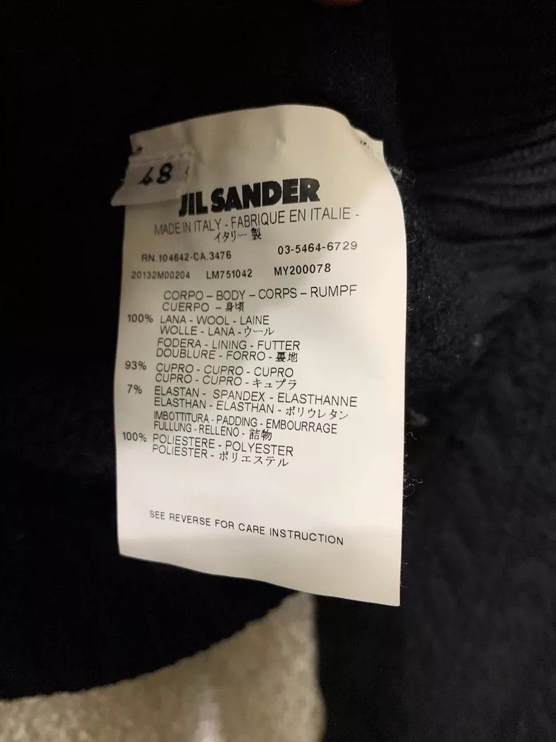 Jil Sander Jil Sander Heavy Hooded Wool Jacket Size L / US 10 / IT 46 - 5 Thumbnail