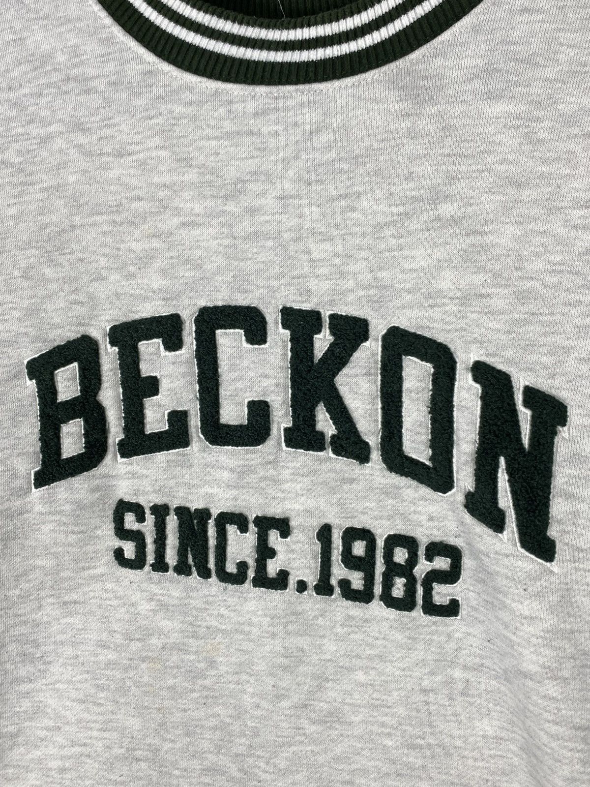 Japanese Brand Vintage Beckon Baggy Sweatshirts Size US L / EU 52-54 / 3 - 5 Thumbnail