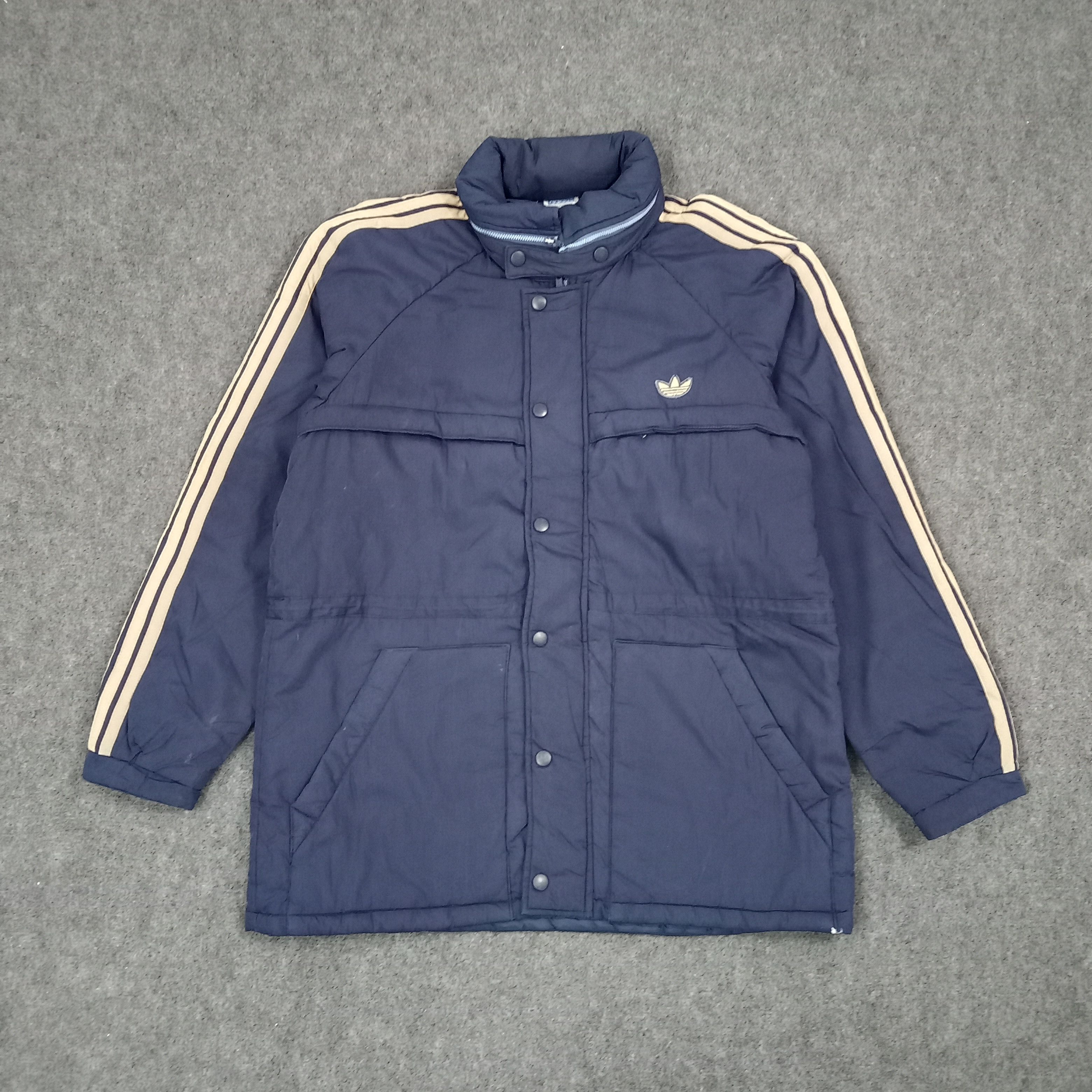 Adidas Rare Vintage 80s Adidas Winter Jacket C268N6 Size US M / EU 48-50 / 2 - 1 Thumbnail