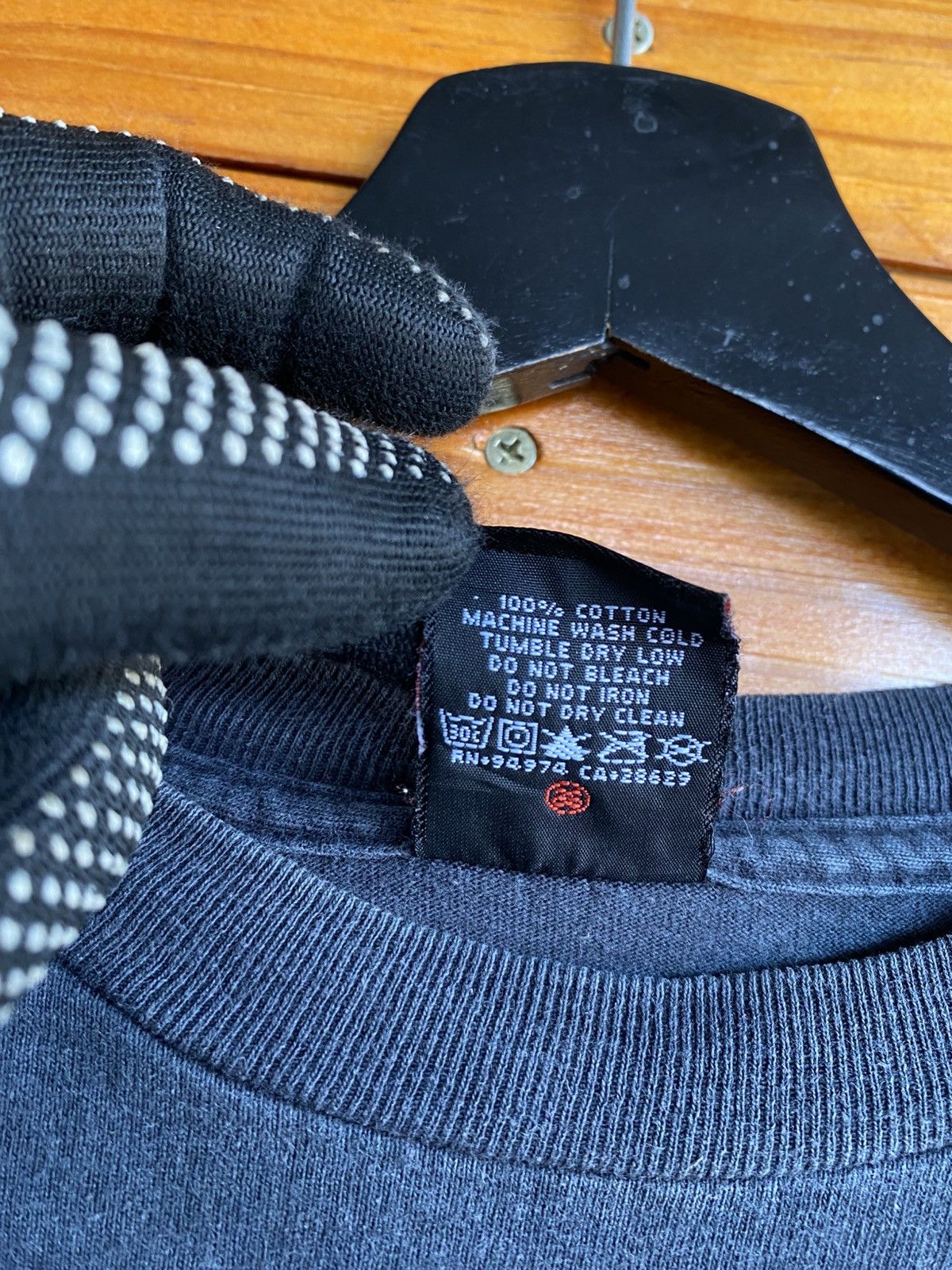 Stussy Vintage Late 90s Stüssy Hip-Hop Graphic T-Shirt Faded Black Size US L / EU 52-54 / 3 - 10 Thumbnail