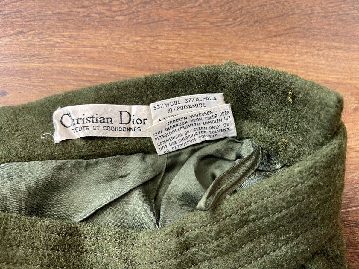Dior Christian Dior Tricots et Coordonnes Wool Alpaca Skirt IT46 Size 32" / US 10 / IT 46 - 5 Thumbnail