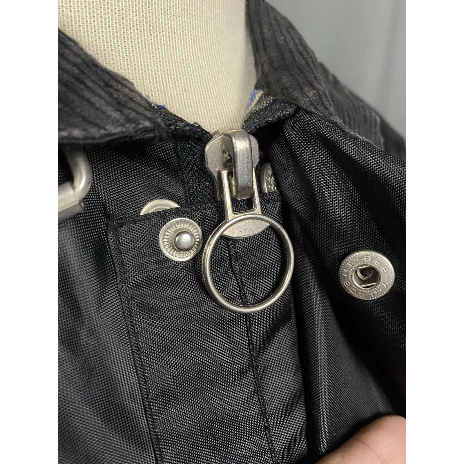 Belstaff Belstaff Men's Black Multipocket Nylon Motorcycle Jacket Siz Size US L / EU 52-54 / 3 - 8 Thumbnail