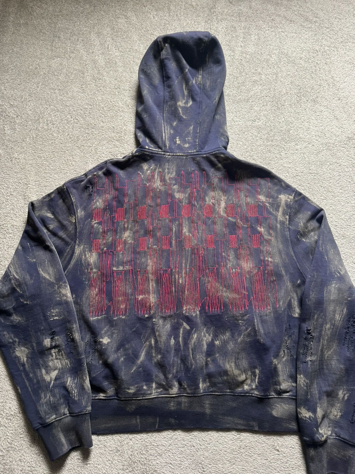 Other Sanslaws Mud Dye Distressed Hoodie Size US M / EU 48-50 / 2 - 5 Thumbnail
