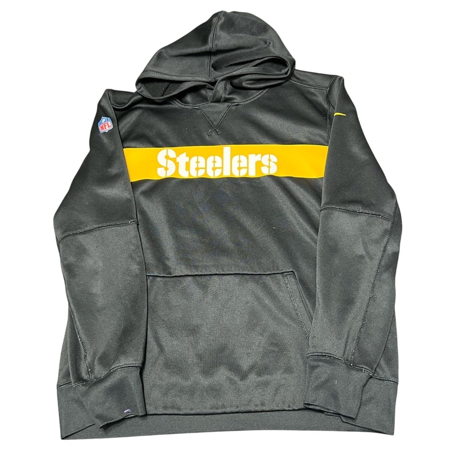 Nike Nike On Field Apparel Pittsburgh Steelers Hoodie Youth XL Size US M / EU 48-50 / 2 - 1 Thumbnail