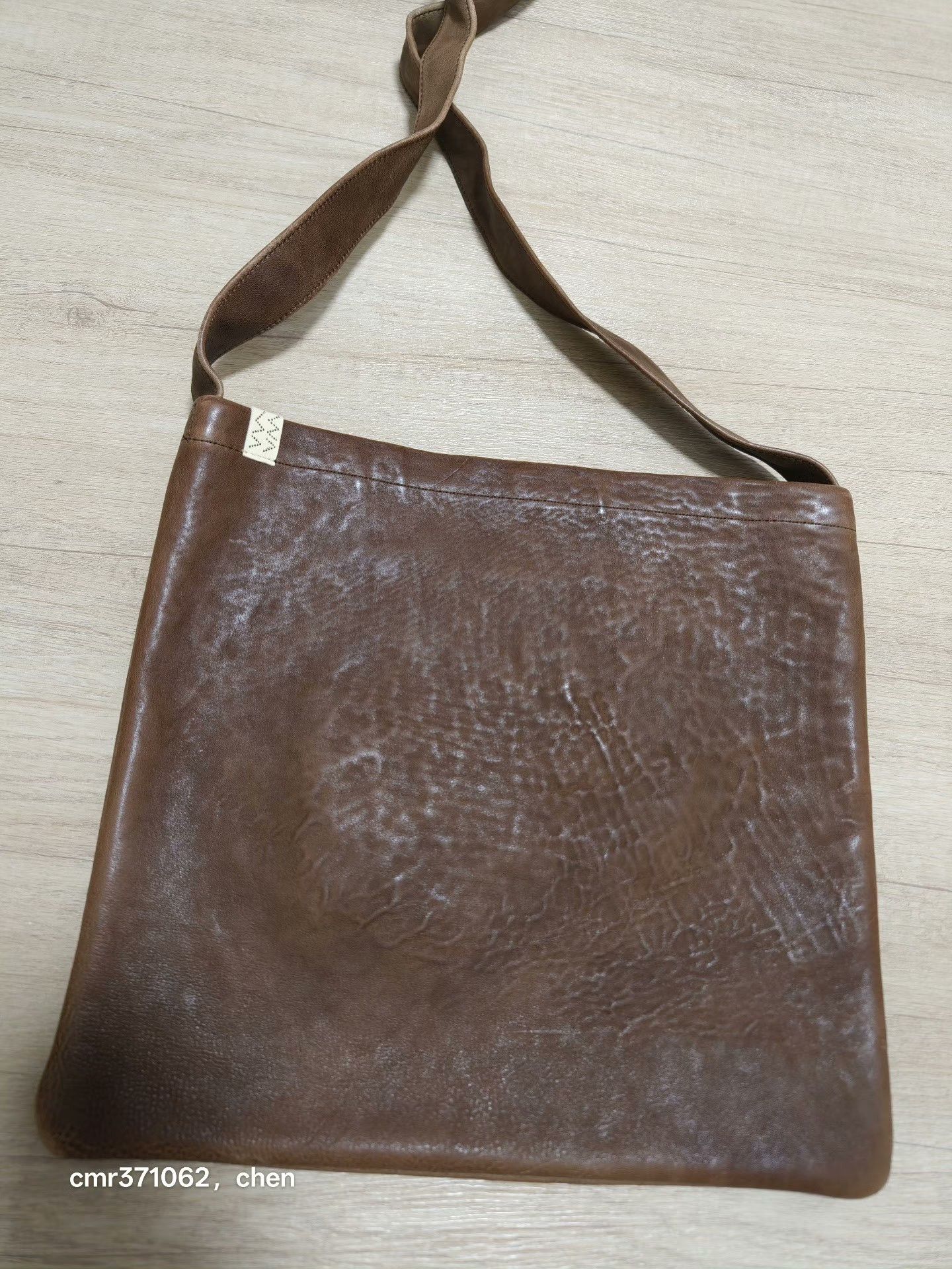 Visvim VISVIM 24AW Leather Musette Bag DMGD Size ONE SIZE - 1 Thumbnail