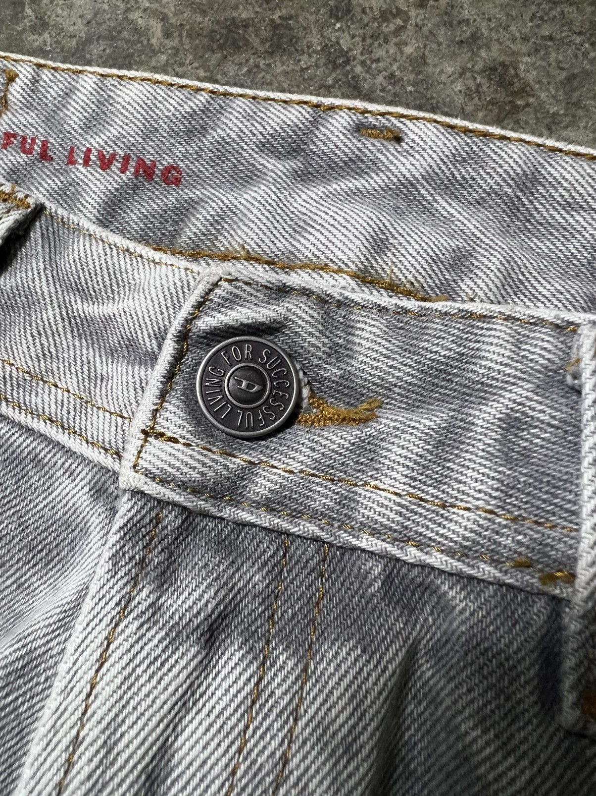 Diesel Diesel - FW/22 - Double Zip Denim Pants Size US 32 / EU 48 - 11 Thumbnail